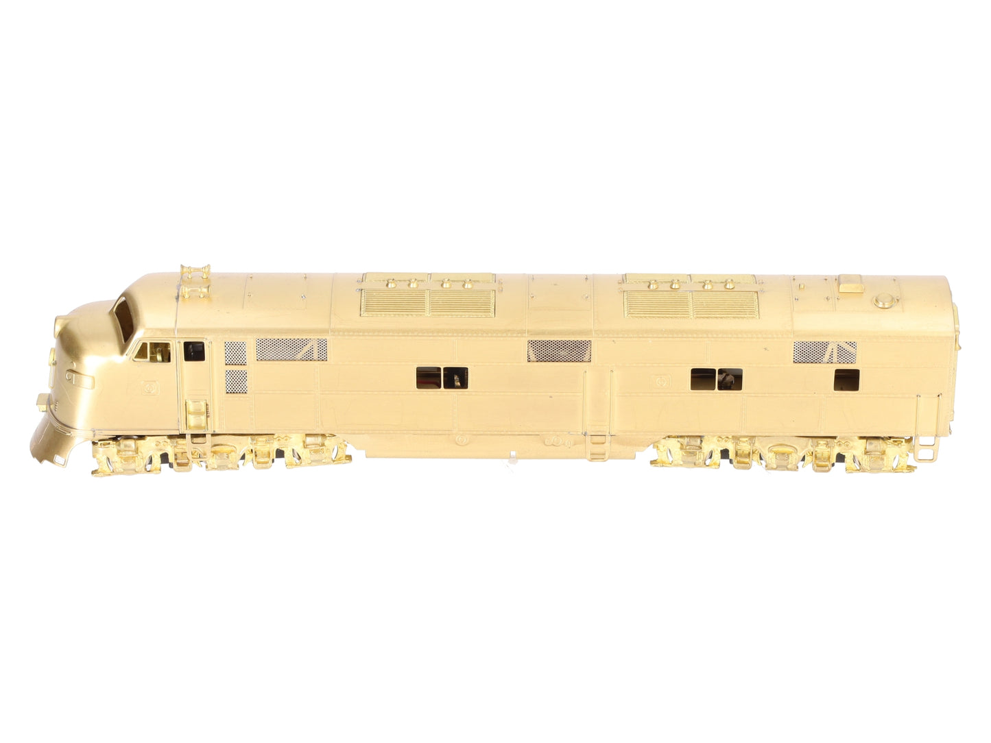 Oriental Limited HO BRASS EMD E7A 2000HP Diesel Loco w/ Small # Boards-Unpainted EX