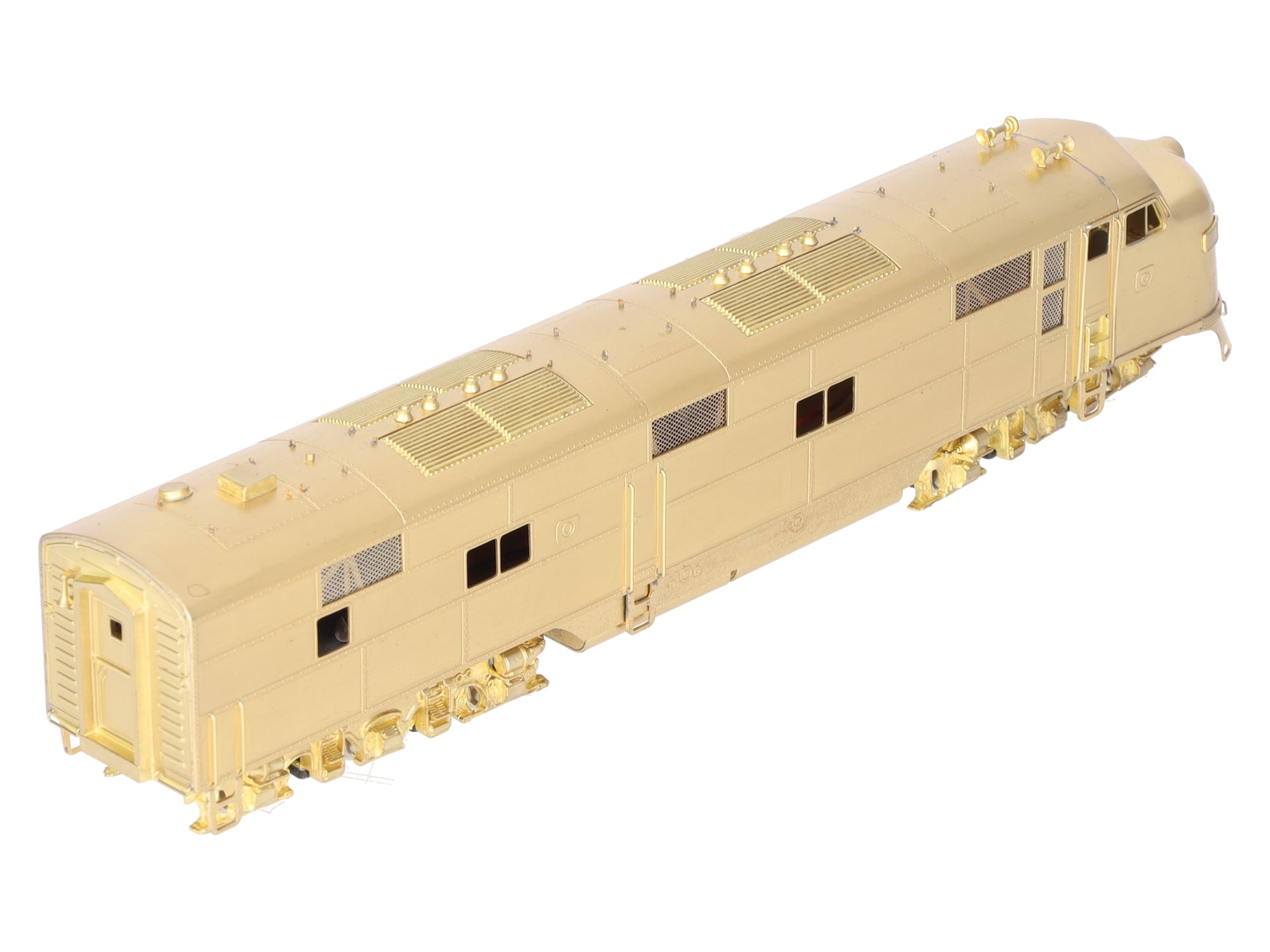 Oriental Limited HO BRASS EMD E7A 2000HP Diesel Loco w/ Small # Boards-Unpainted EX