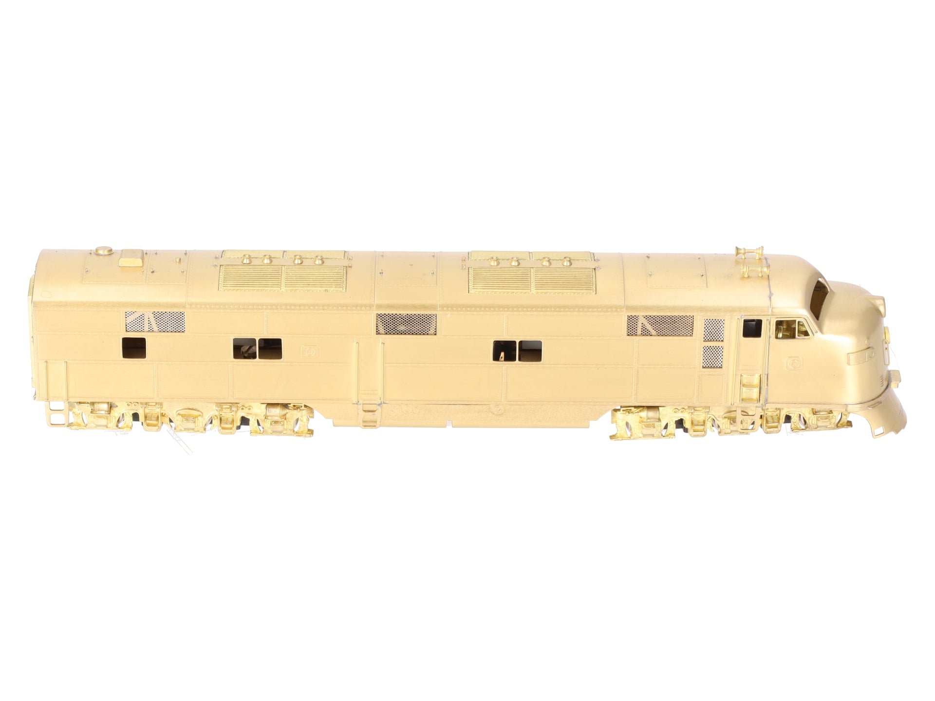 Oriental Limited HO BRASS EMD E7A 2000HP Diesel Loco w/ Small # Boards-Unpainted EX