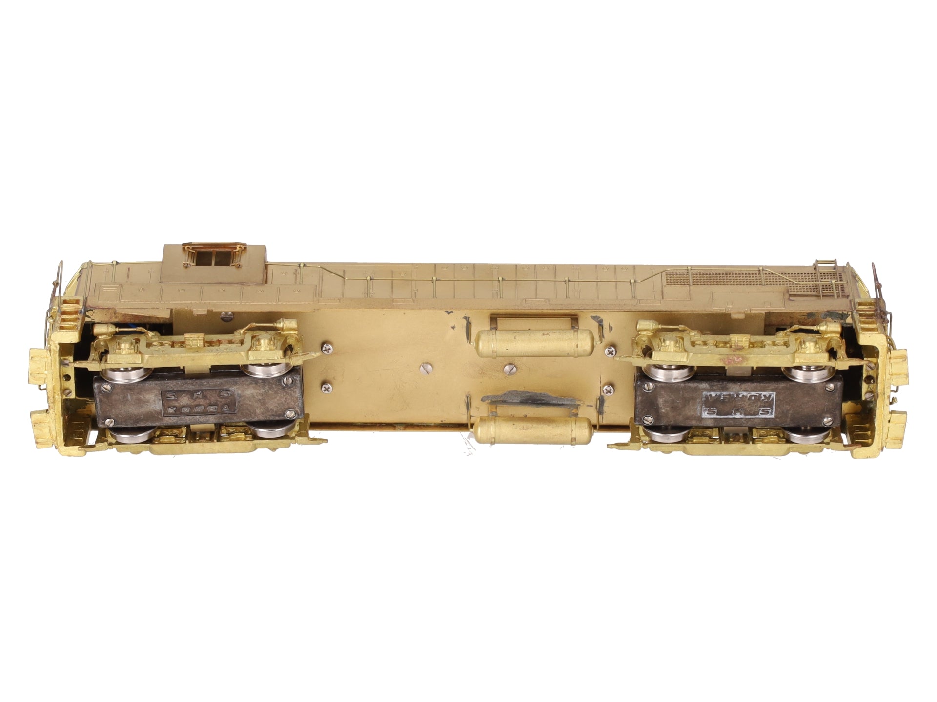 Oriental Limited HO BRASS GE U-25B 2500HP High Hood Diesel Locomotive -Unpainted EX/Box