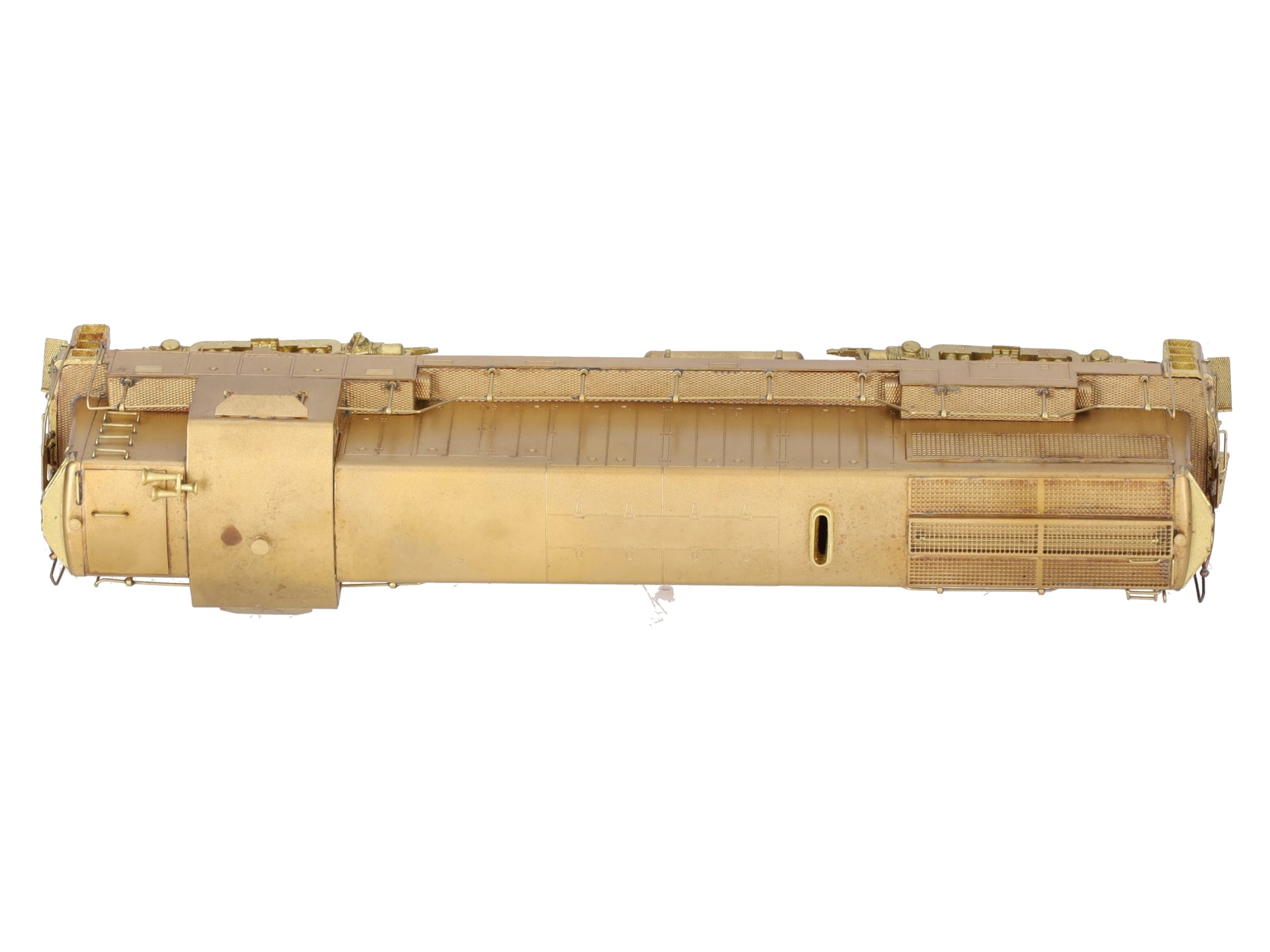 Oriental Limited HO BRASS GE U-25B 2500HP High Hood Diesel Locomotive -Unpainted EX/Box