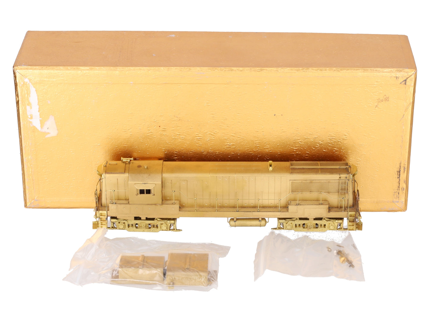 Oriental Limited HO BRASS GE U-25B 2500HP High Hood Diesel Locomotive -Unpainted EX/Box
