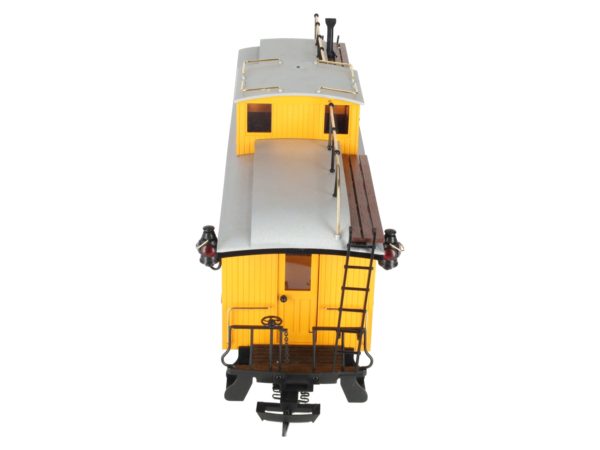 LGB 4175 G Scale Rio Grande Combine/Caboose - Metal Wheels-Custom Lighting EX/Box