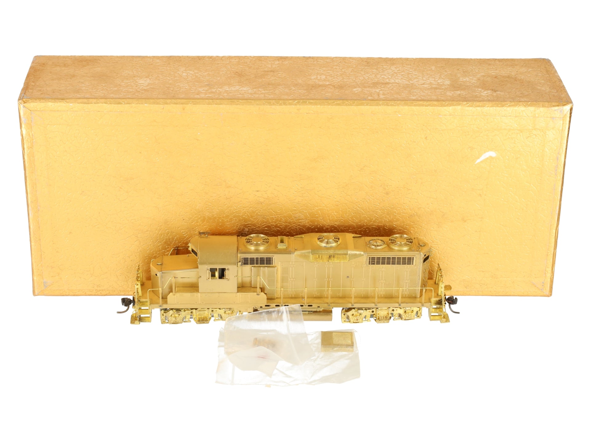 Oriental Limited HO BRASS EMD GP20 2000HP Low Hood Diesel Locomotive - Unpainted EX/Box