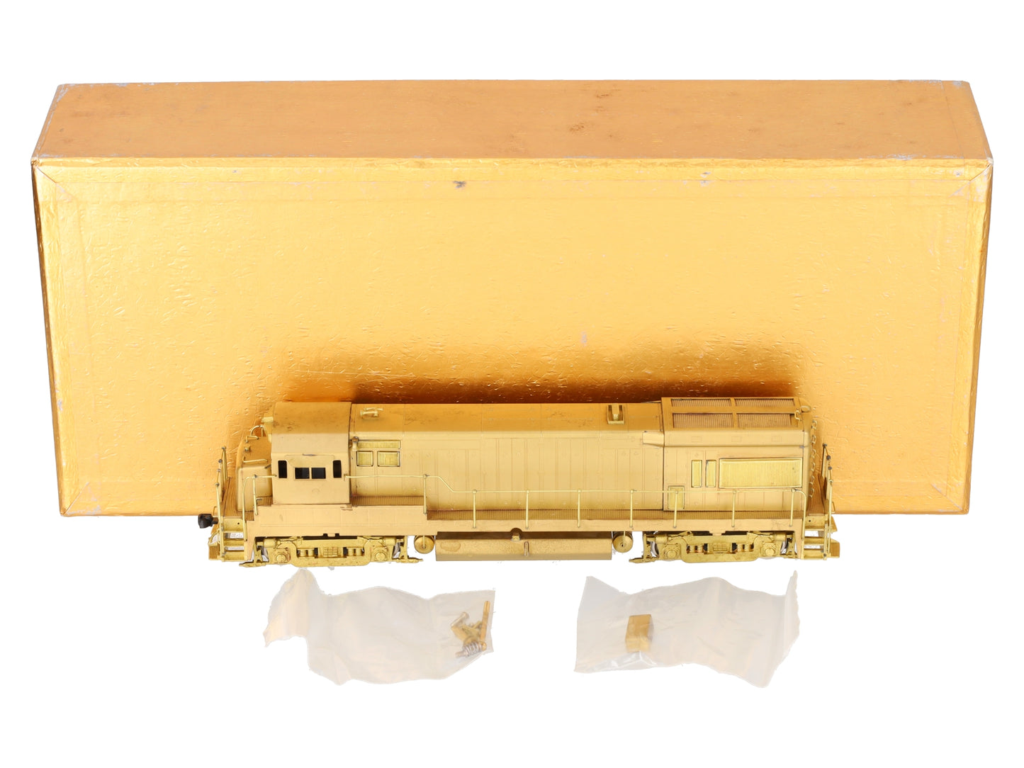 Oriental Limited HO Scale BRASS GE U-30B 3000HP Low Hood Switcher - Unpainted EX/Box