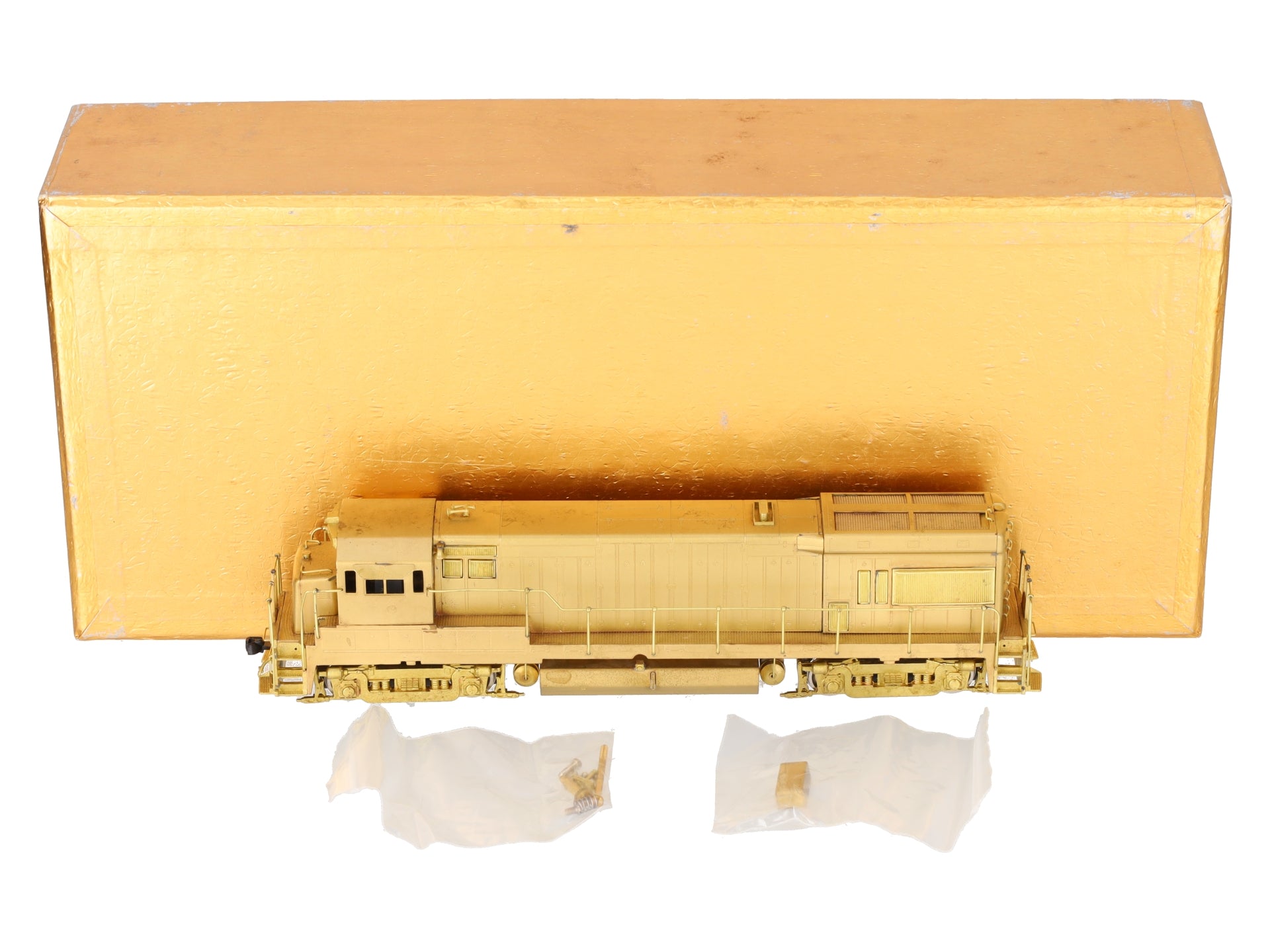 Oriental Limited HO Scale BRASS GE U-30B 3000HP Low Hood Switcher - Unpainted EX/Box