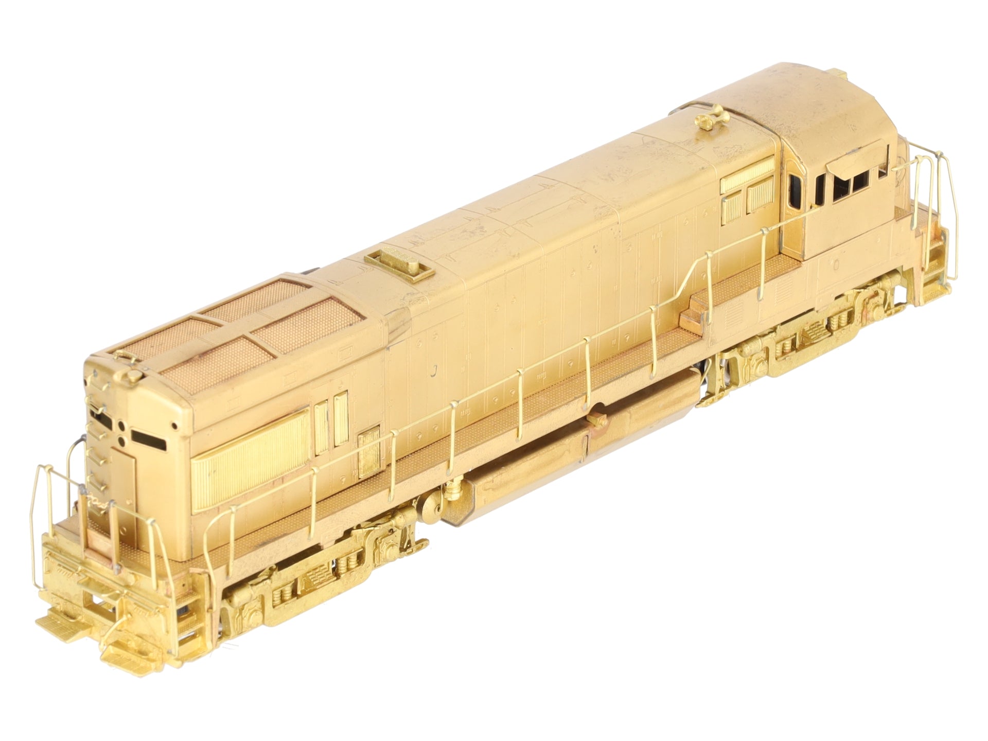 Oriental Limited HO Scale BRASS GE U-30B 3000HP Low Hood Switcher - Unpainted EX/Box