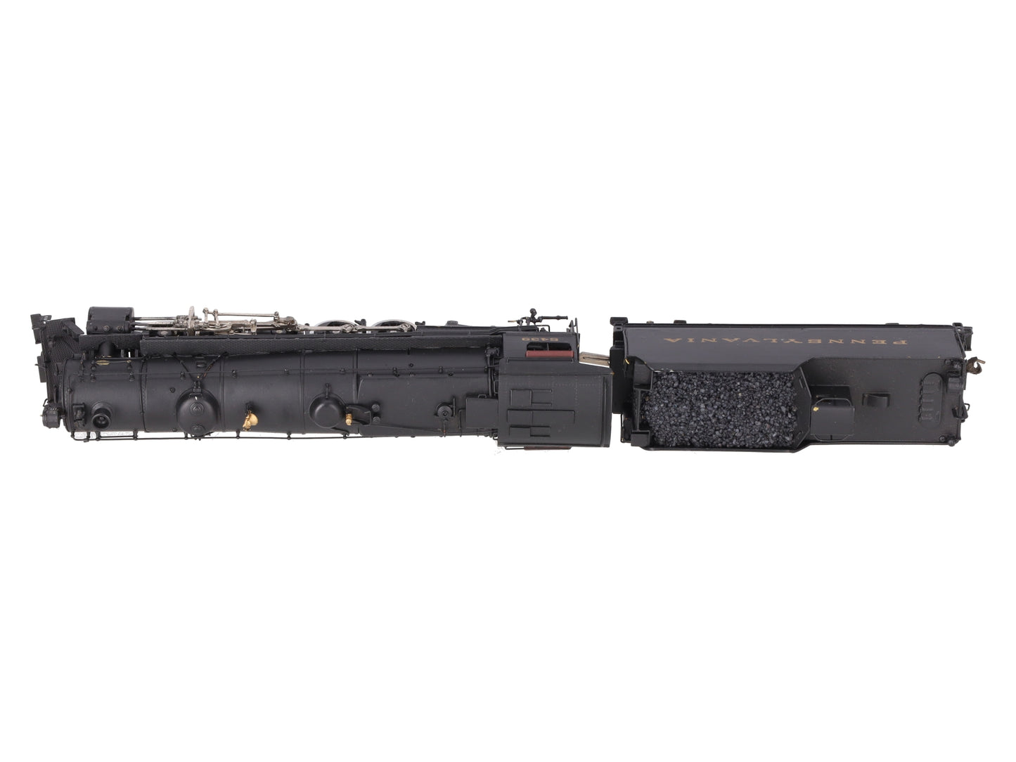 Alco Models S-119 HO BRASS PRR N-2sa 2-10-2 Steam Locomotive & Tender - Painted EX/Box