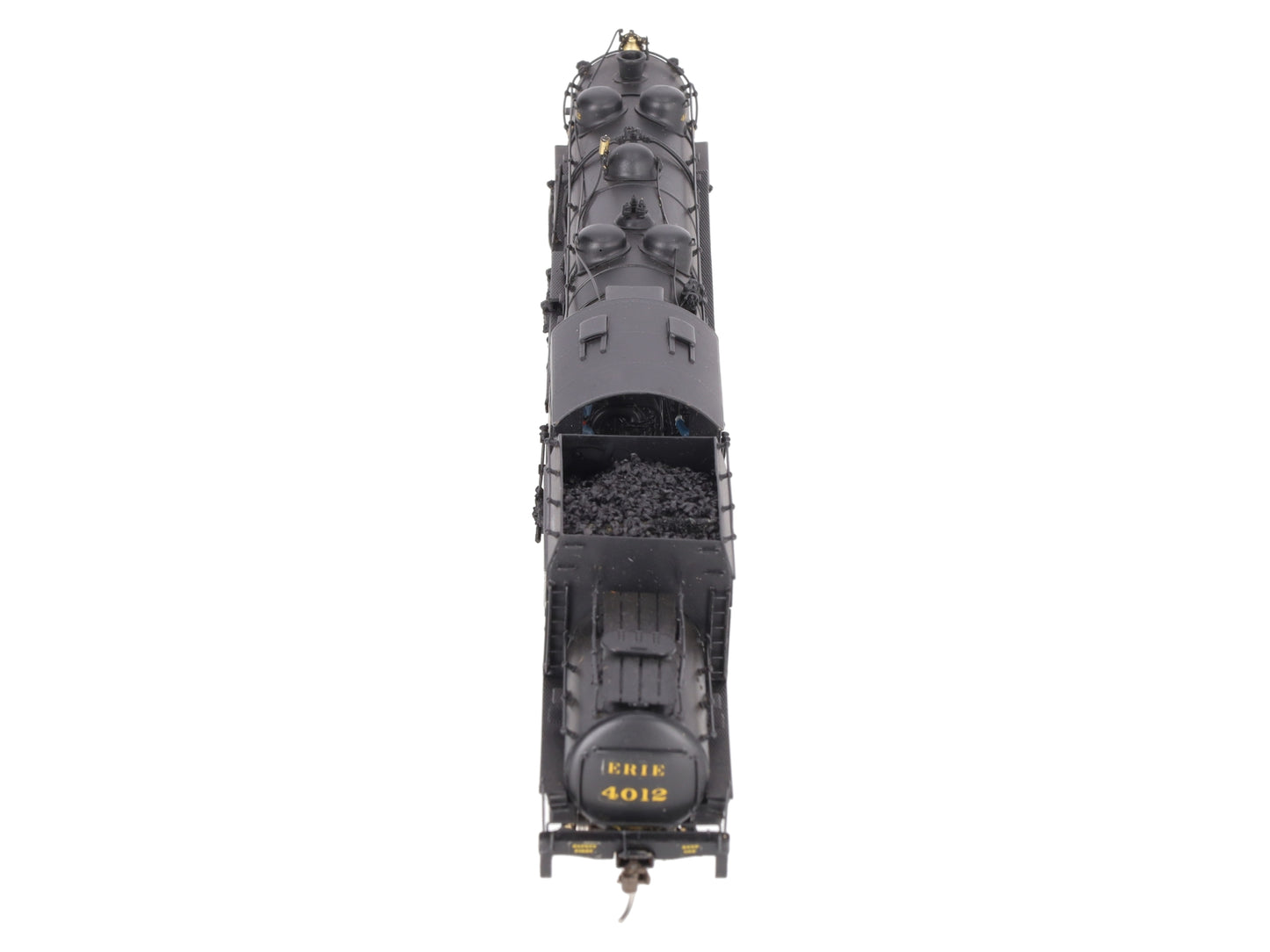 Alco Models S-124 HO Scale Brass Erie R-1 2-10-2 Steam Locomotive & Tender EX/Box