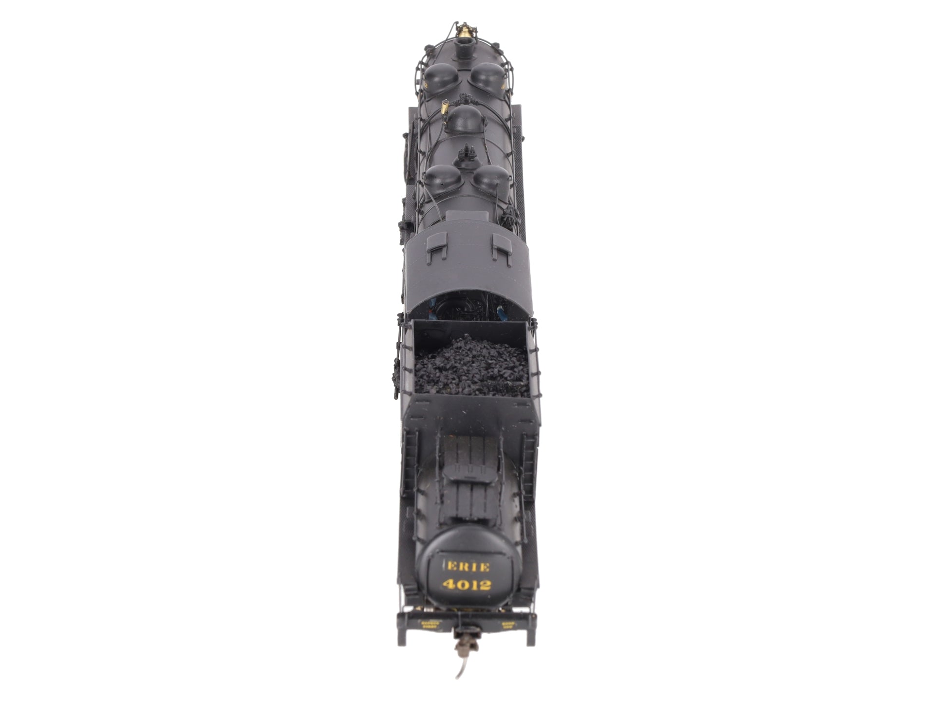 Alco Models S-124 HO Scale Brass Erie R-1 2-10-2 Steam Locomotive & Tender EX/Box