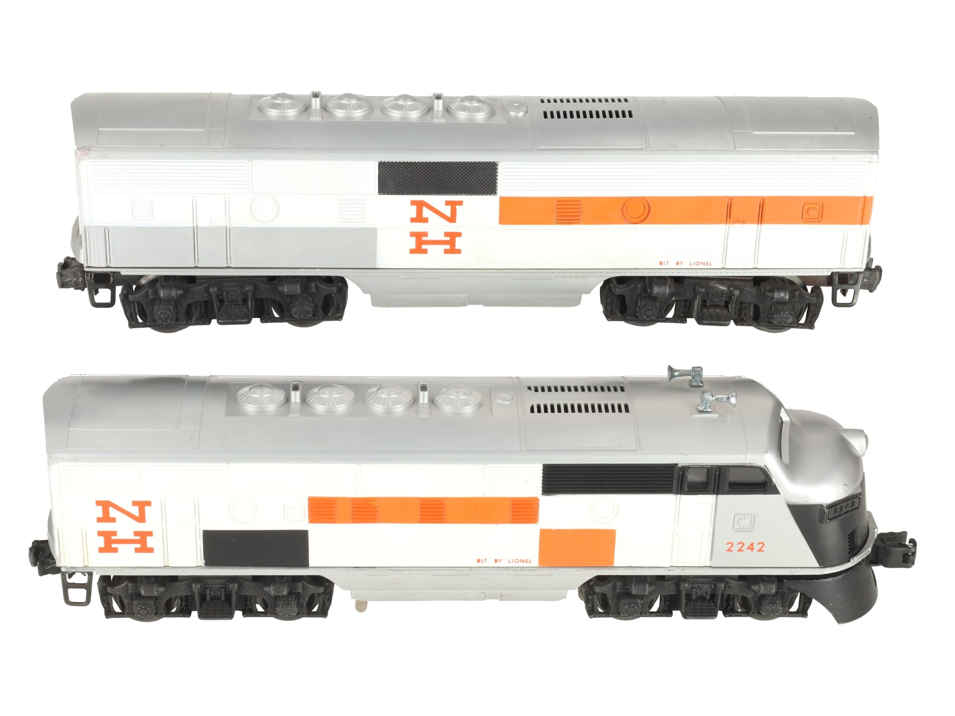 Lionel 2242 Vintage O New Haven F3 AB Diesel Locomotive EX