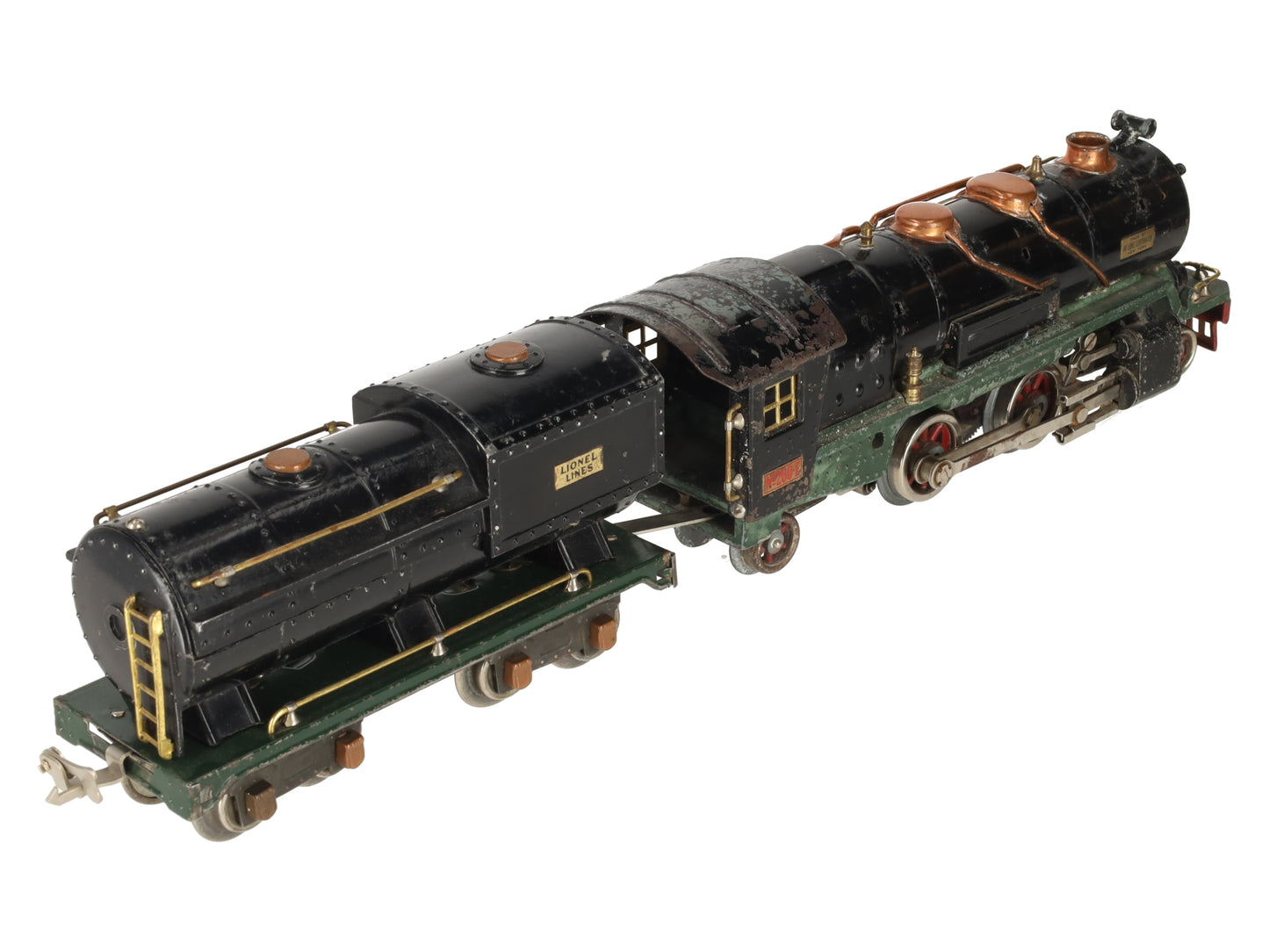Lionel 260E Vintage O Prewar 2-4-2 Tinplate Steam Locomotive w/ 260T Tender