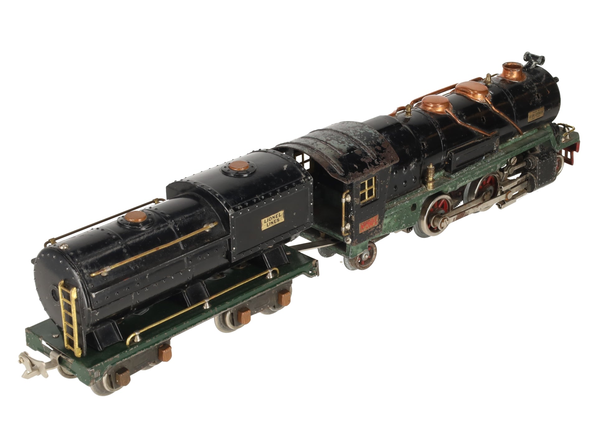 Lionel 260E Vintage O Prewar 2-4-2 Tinplate Steam Locomotive w/ 260T Tender