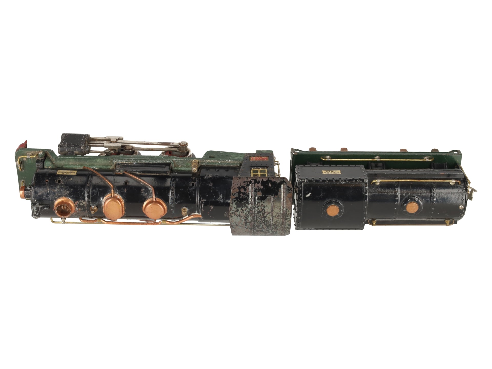 Lionel 260E Vintage O Prewar 2-4-2 Tinplate Steam Locomotive w/ 260T Tender