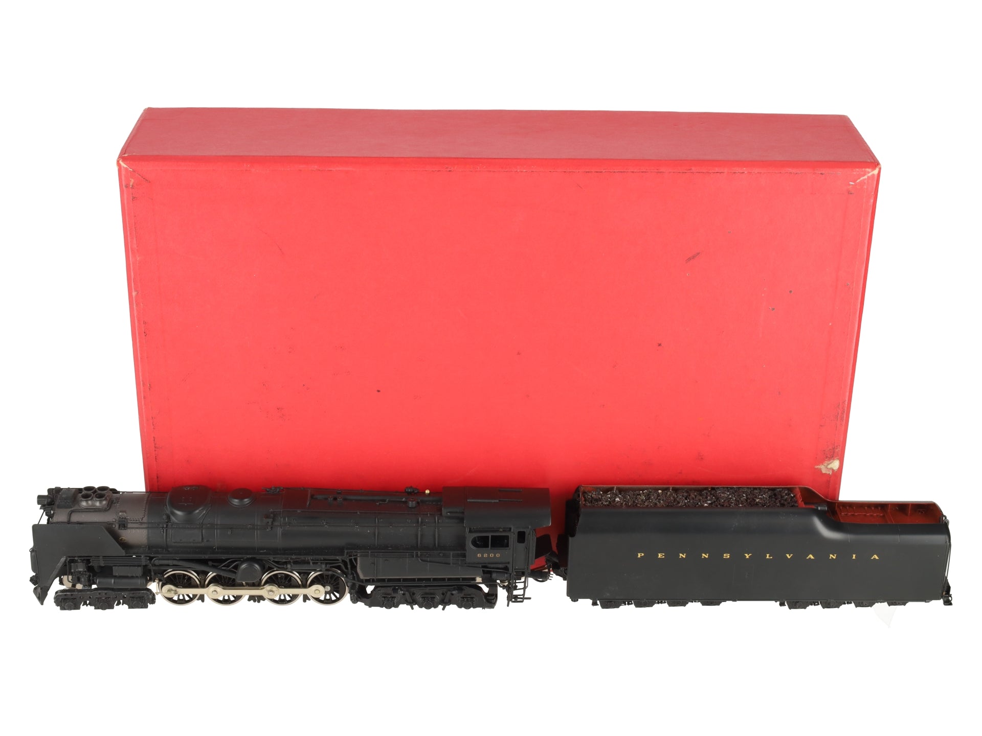 Key Imports HO BRASS PRR S-2 6-8-6 Modified Coal Turbine -Factory Painted EX/Box
