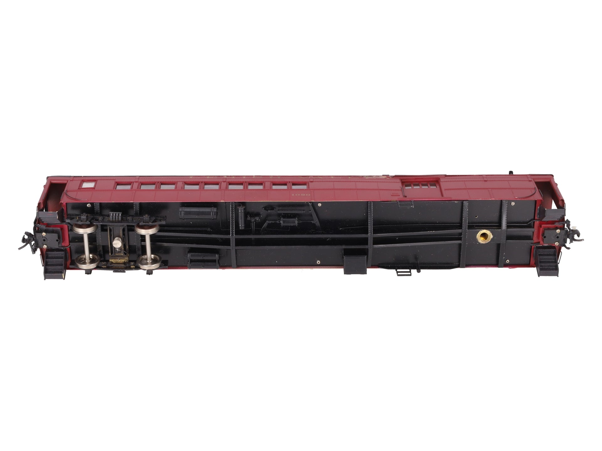 Oriental Limited 753 O BRASS Scale Lehigh Valley Combine Passenger Car -2 Rail/Box