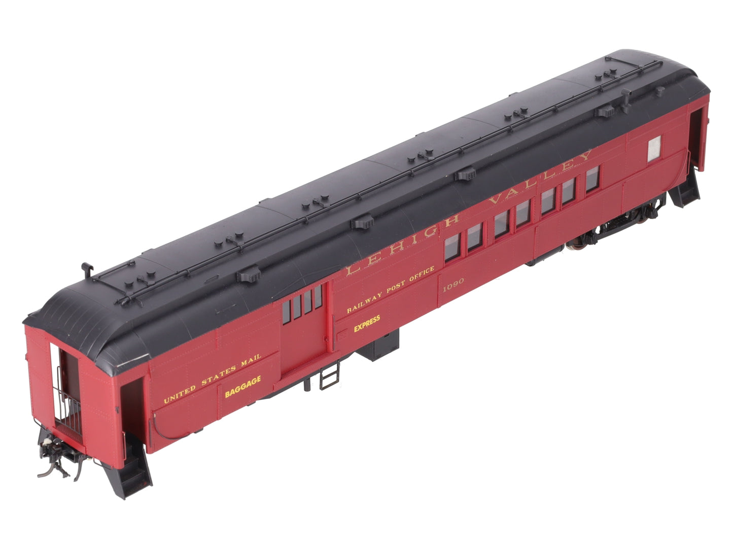 Oriental Limited 753 O BRASS Scale Lehigh Valley Combine Passenger Car -2 Rail/Box