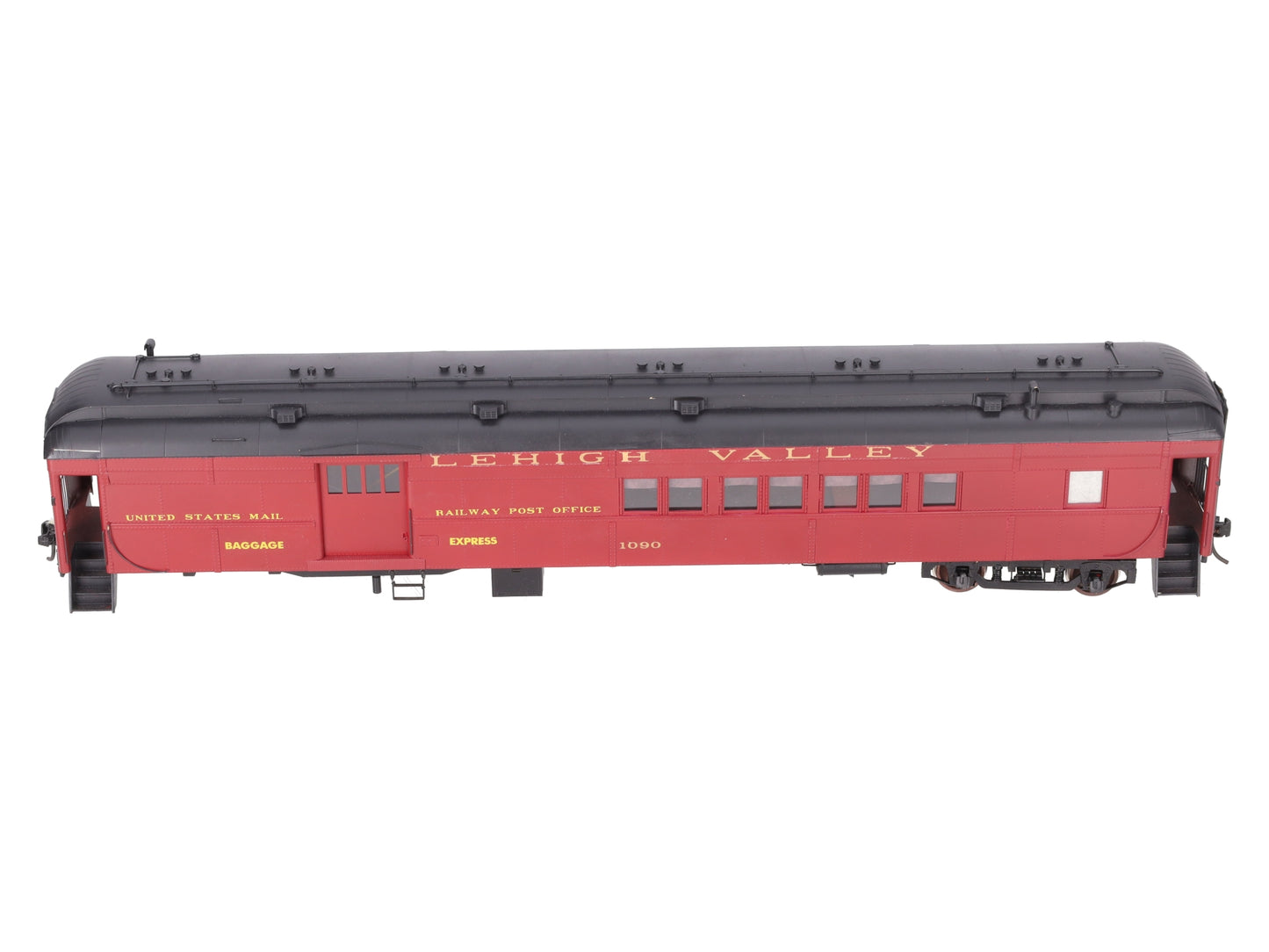 Oriental Limited 753 O BRASS Scale Lehigh Valley Combine Passenger Car -2 Rail/Box
