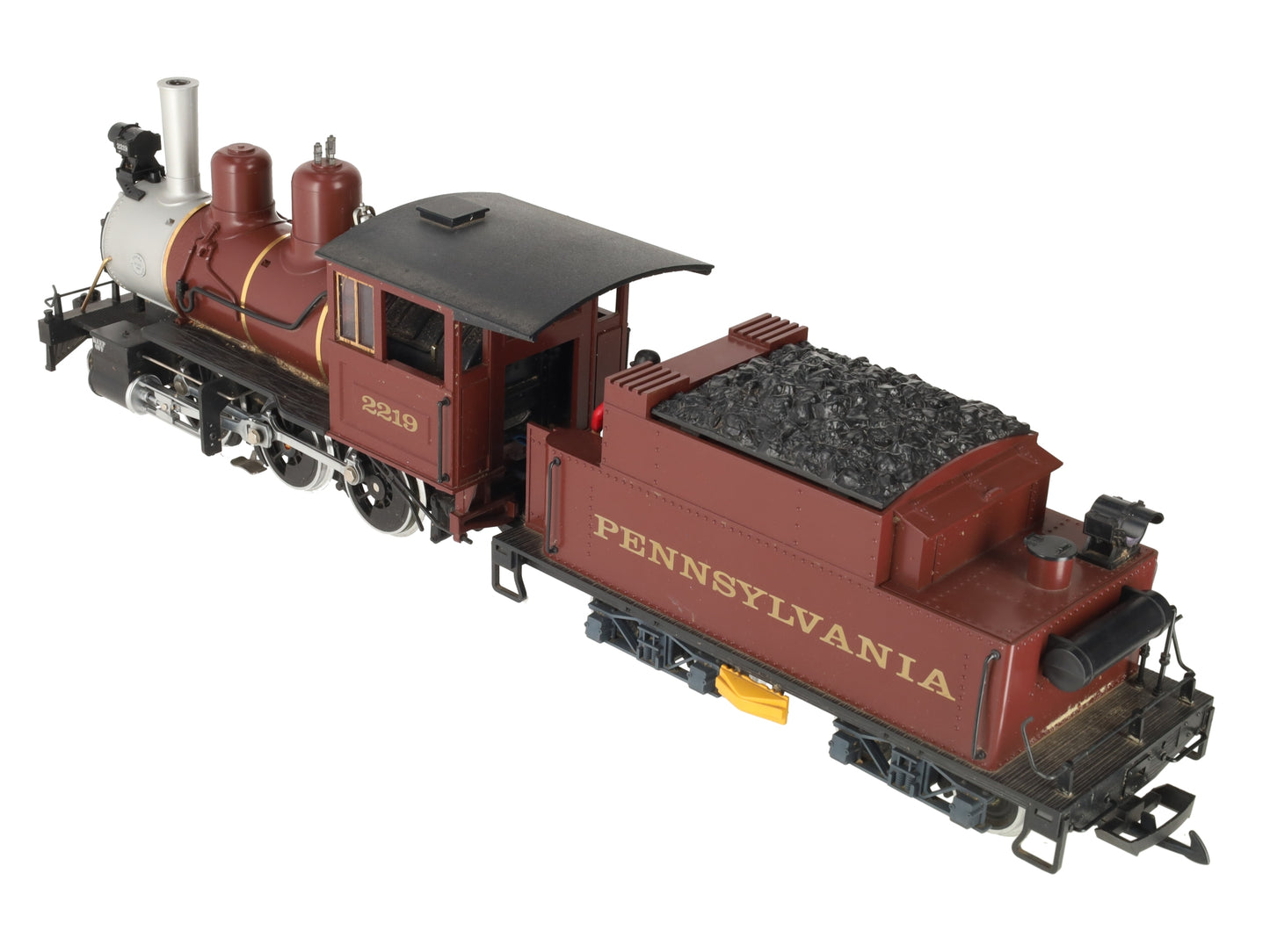 LGB 2219S Pennsylvania Steam Locomotive & Tender w/ Electronic Sound VG/Box