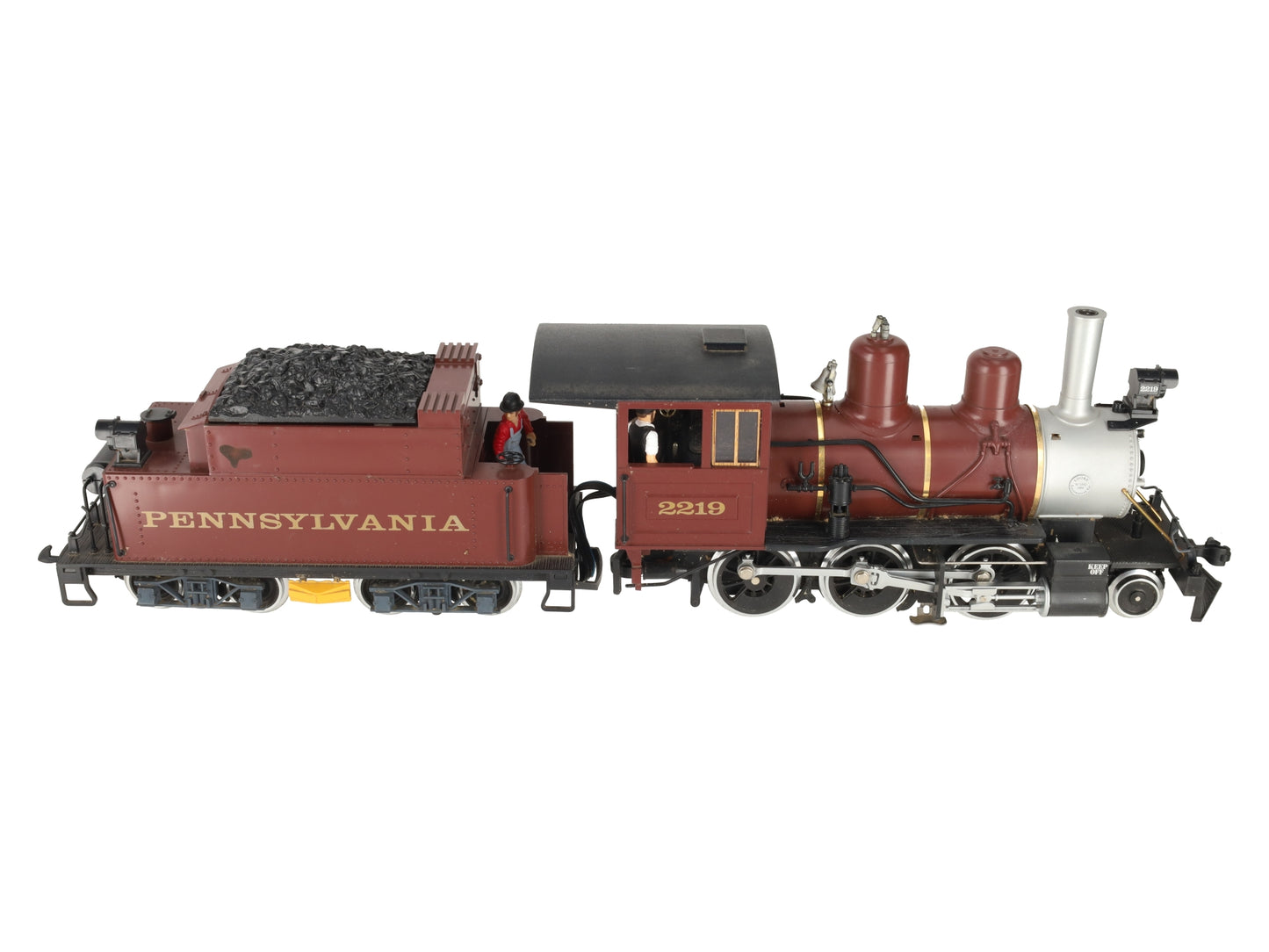 LGB 2219S Pennsylvania Steam Locomotive & Tender w/ Electronic Sound VG/Box