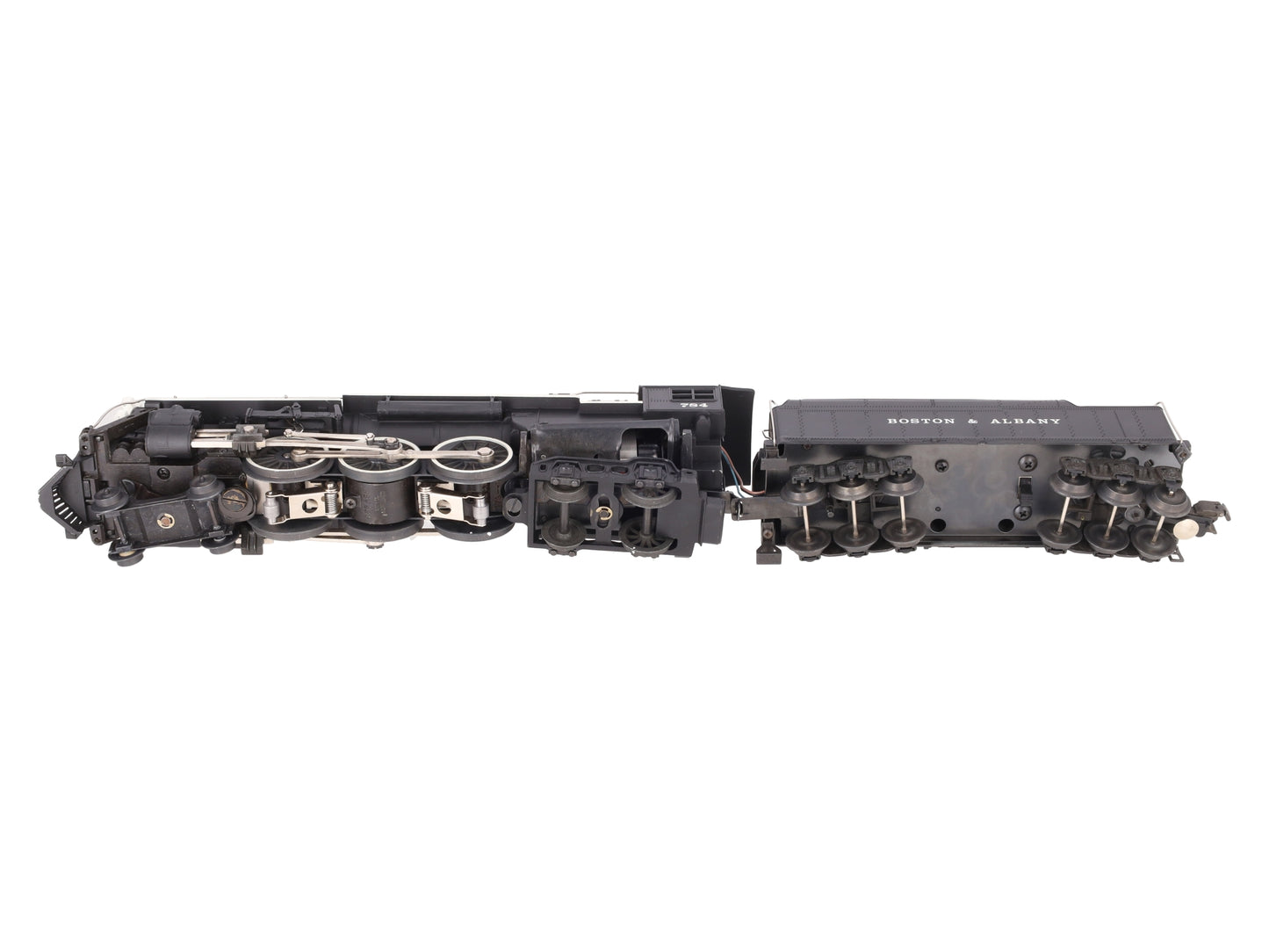 Lionel 6-8606 O Boston & Albany 4-6-4 Hudson Steam Locomotive & Tender #784 EX/Box