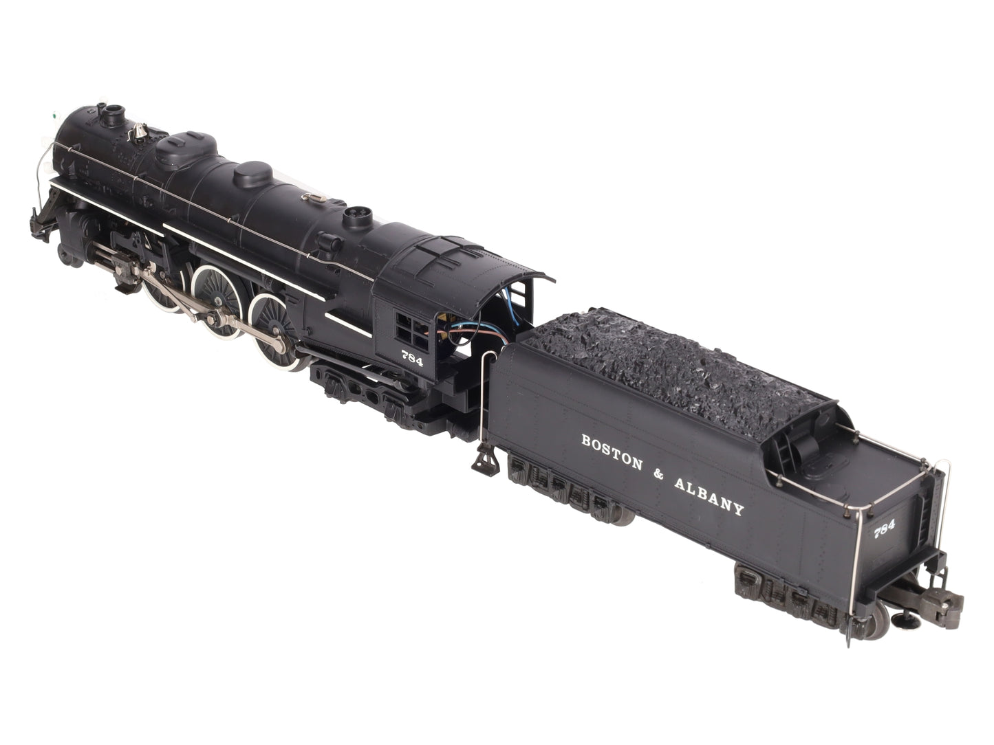 Lionel 6-8606 O Boston & Albany 4-6-4 Hudson Steam Locomotive & Tender #784 EX/Box