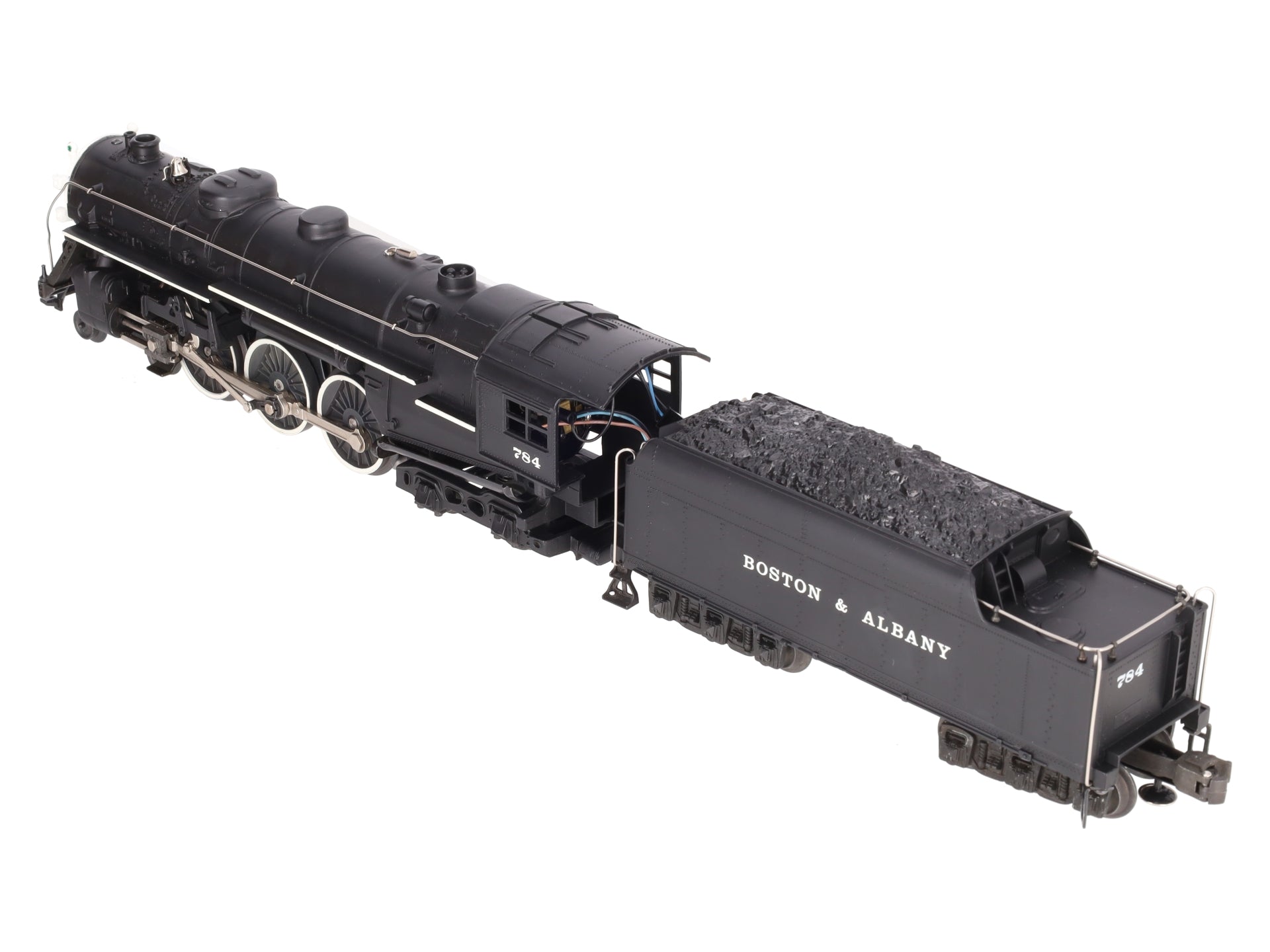 Lionel 6-8606 O Boston & Albany 4-6-4 Hudson Steam Locomotive & Tender #784 EX/Box