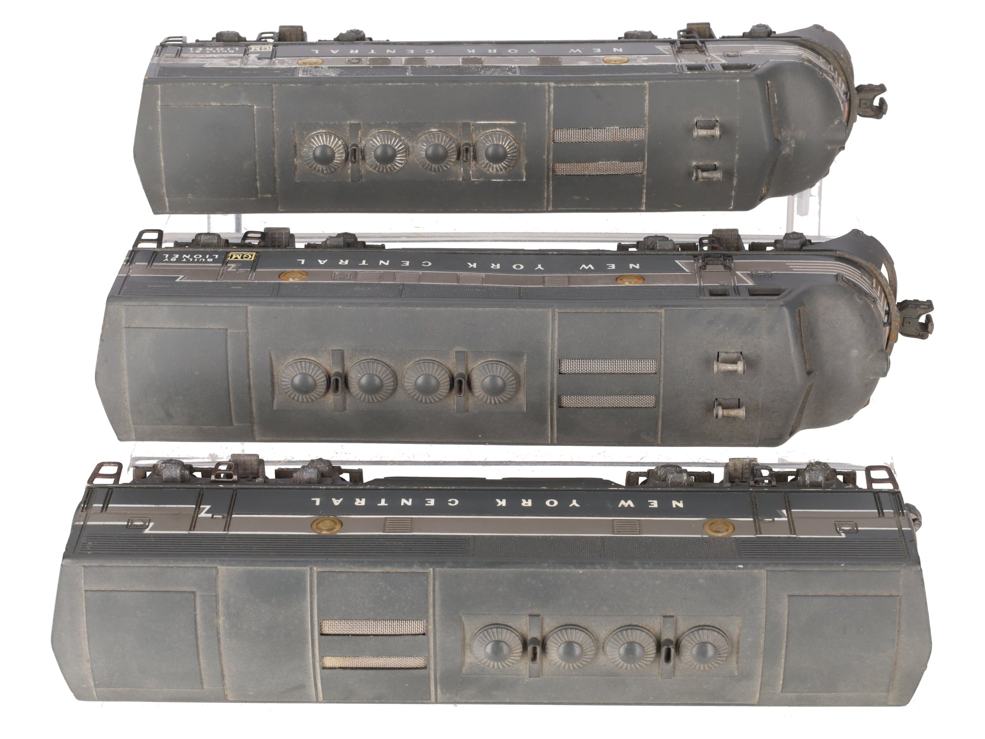 Lionel 2344 Vintage O New York Central F-3 ABA Diesel Locomotive Set VG