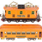 Lionel Prewar O 256 Electric Locomotive w/710 Passenger Car