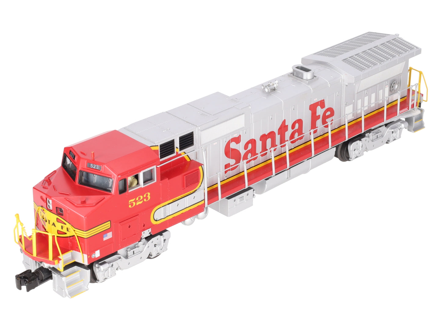 MTH 30-20057-1 Santa Fe Dash-8 Diesel Engine w/Proto-Sound 3.0 #523 EX/Box