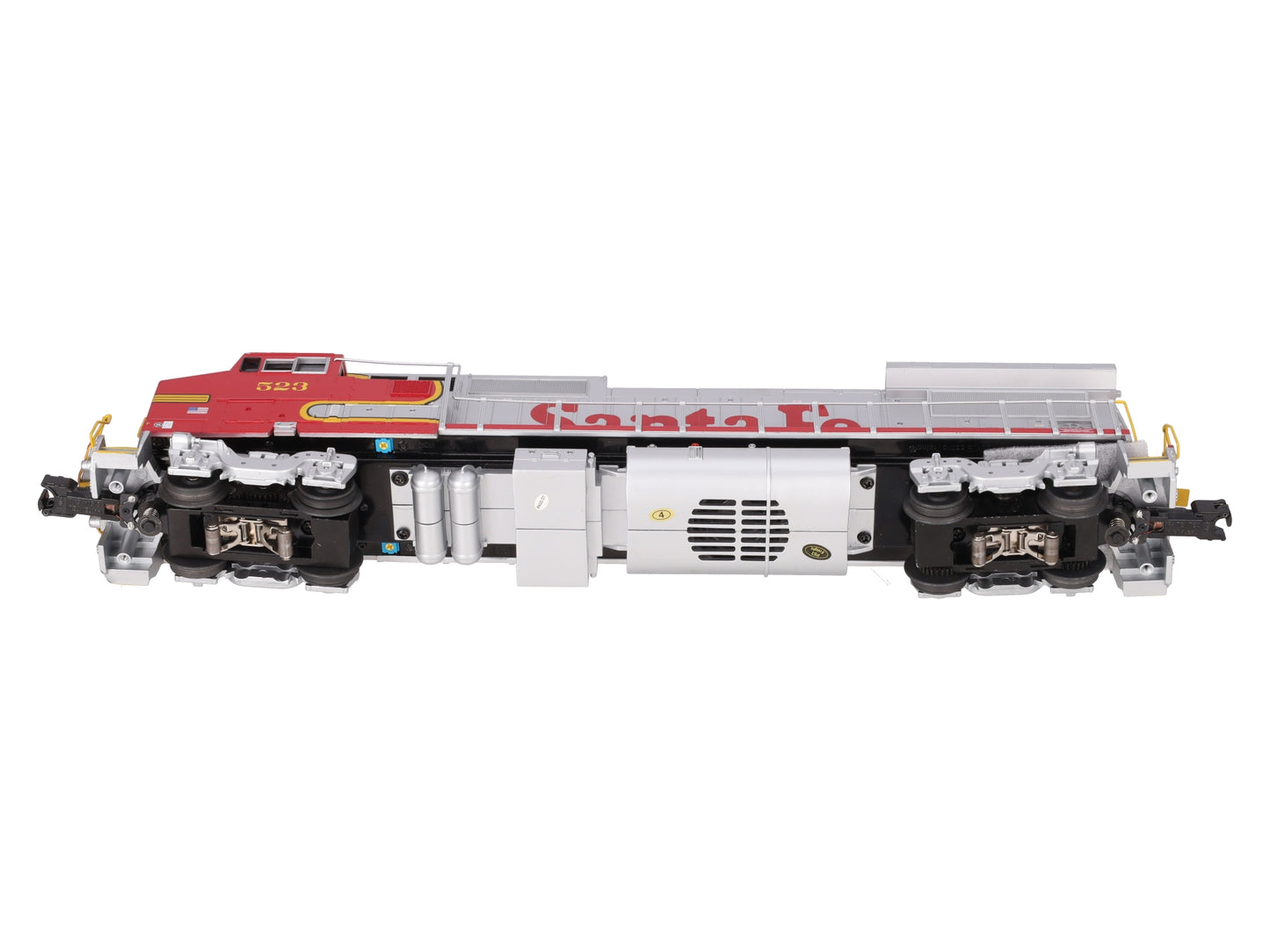 MTH 30-20057-1 Santa Fe Dash-8 Diesel Engine w/Proto-Sound 3.0 #523 EX/Box