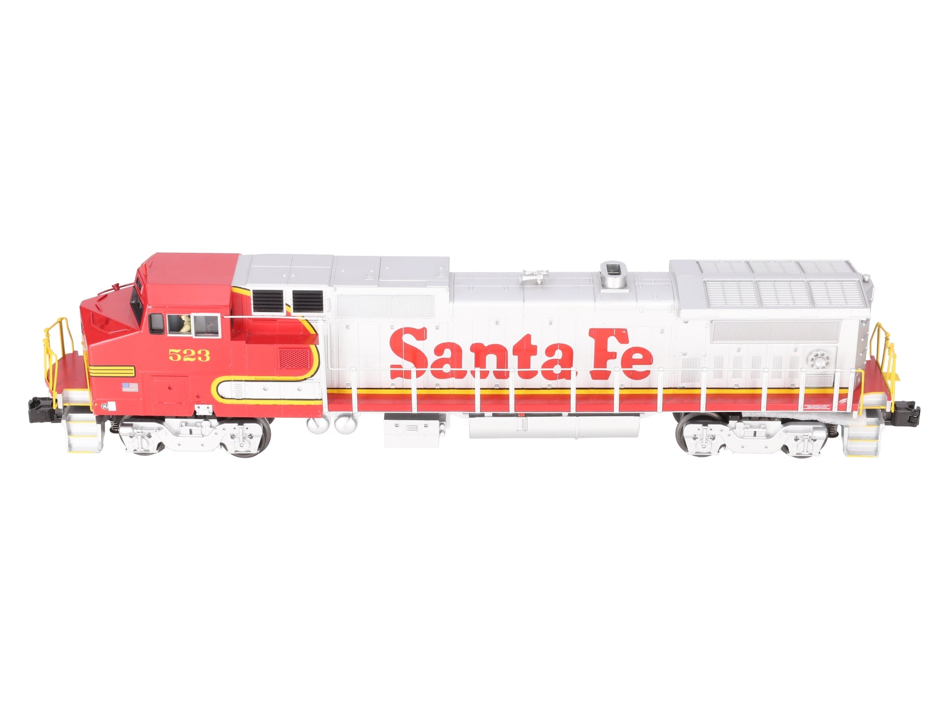 MTH 30-20057-1 Santa Fe Dash-8 Diesel Engine w/Proto-Sound 3.0 #523 EX/Box