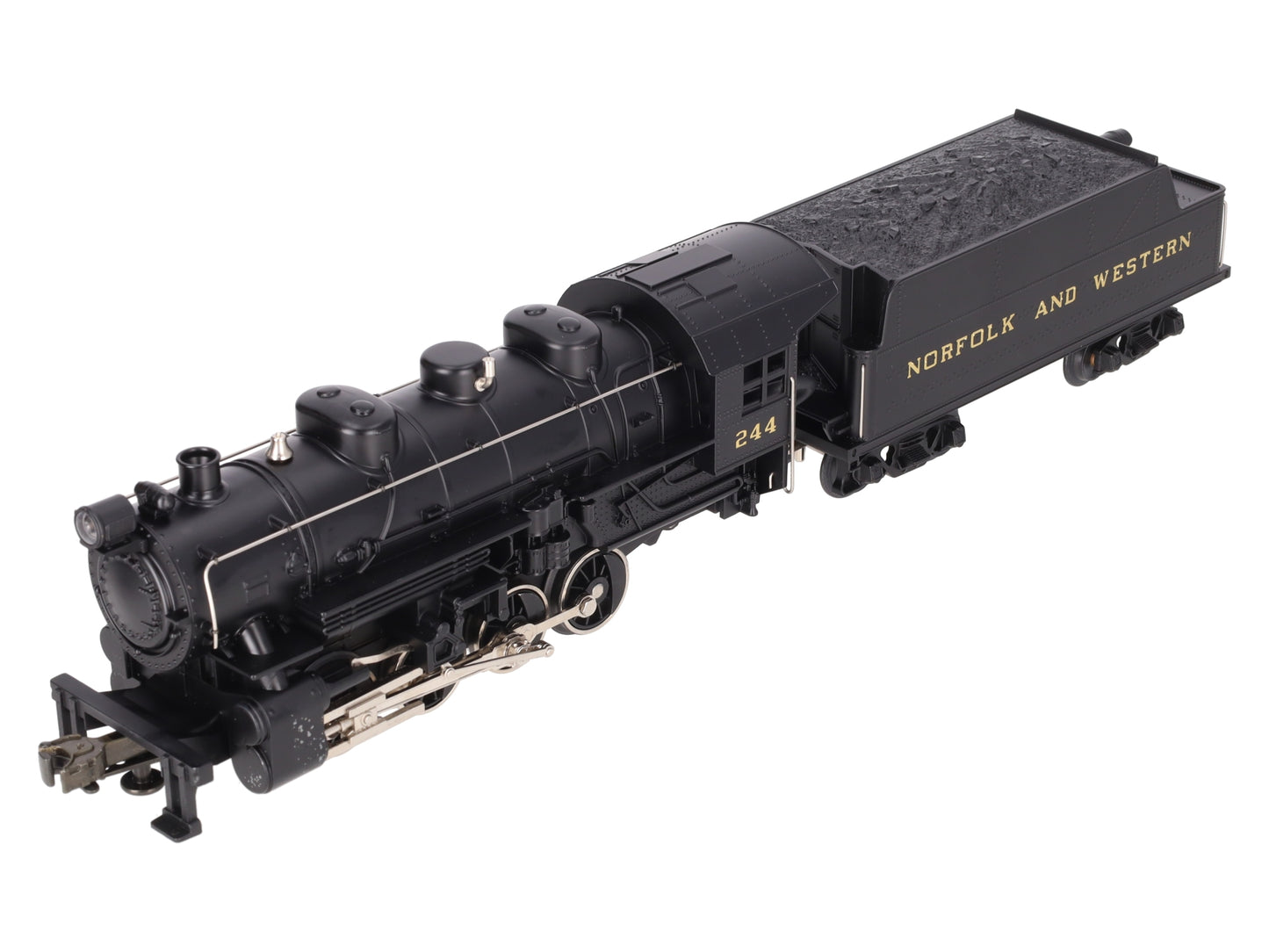 MTH 30-1111 O Gauge N&W 0-8-0 Die-cast Steam Switcher #244 EX/Box