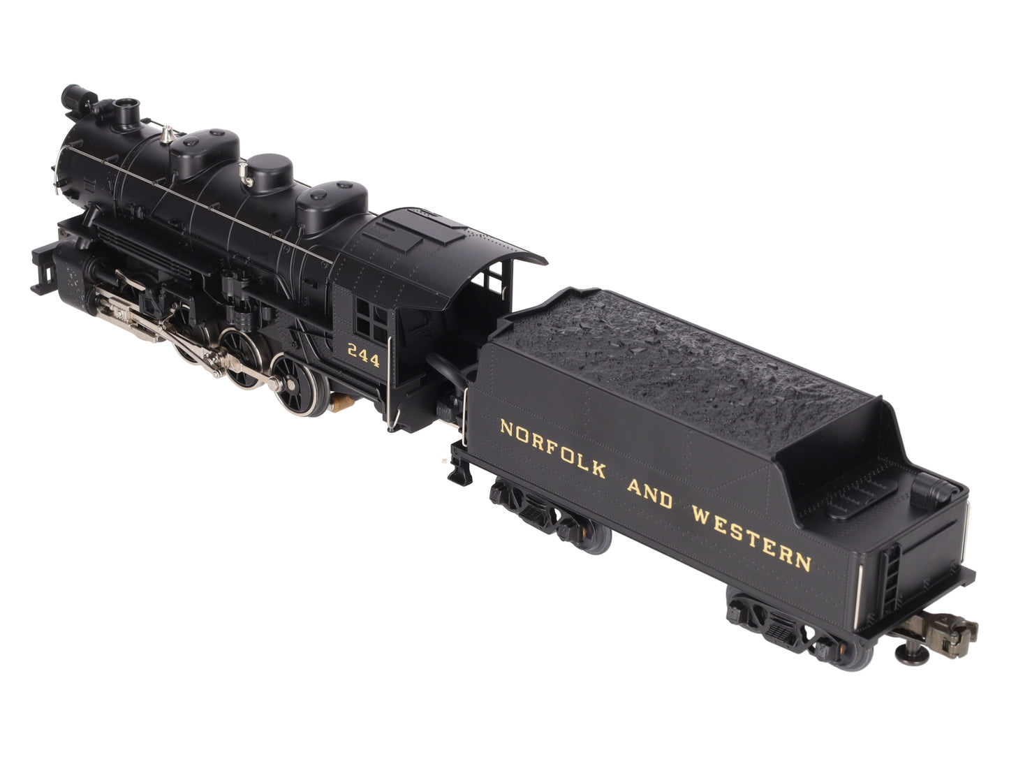 MTH 30-1111 O Gauge N&W 0-8-0 Die-cast Steam Switcher #244 EX/Box