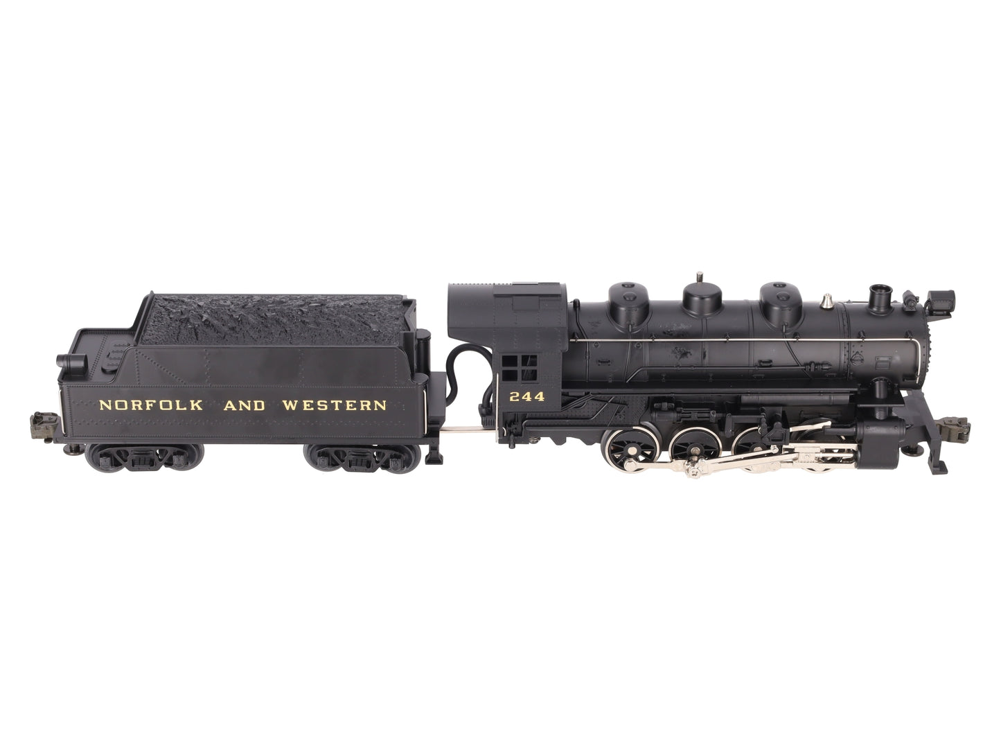 MTH 30-1111 O Gauge N&W 0-8-0 Die-cast Steam Switcher #244 EX/Box