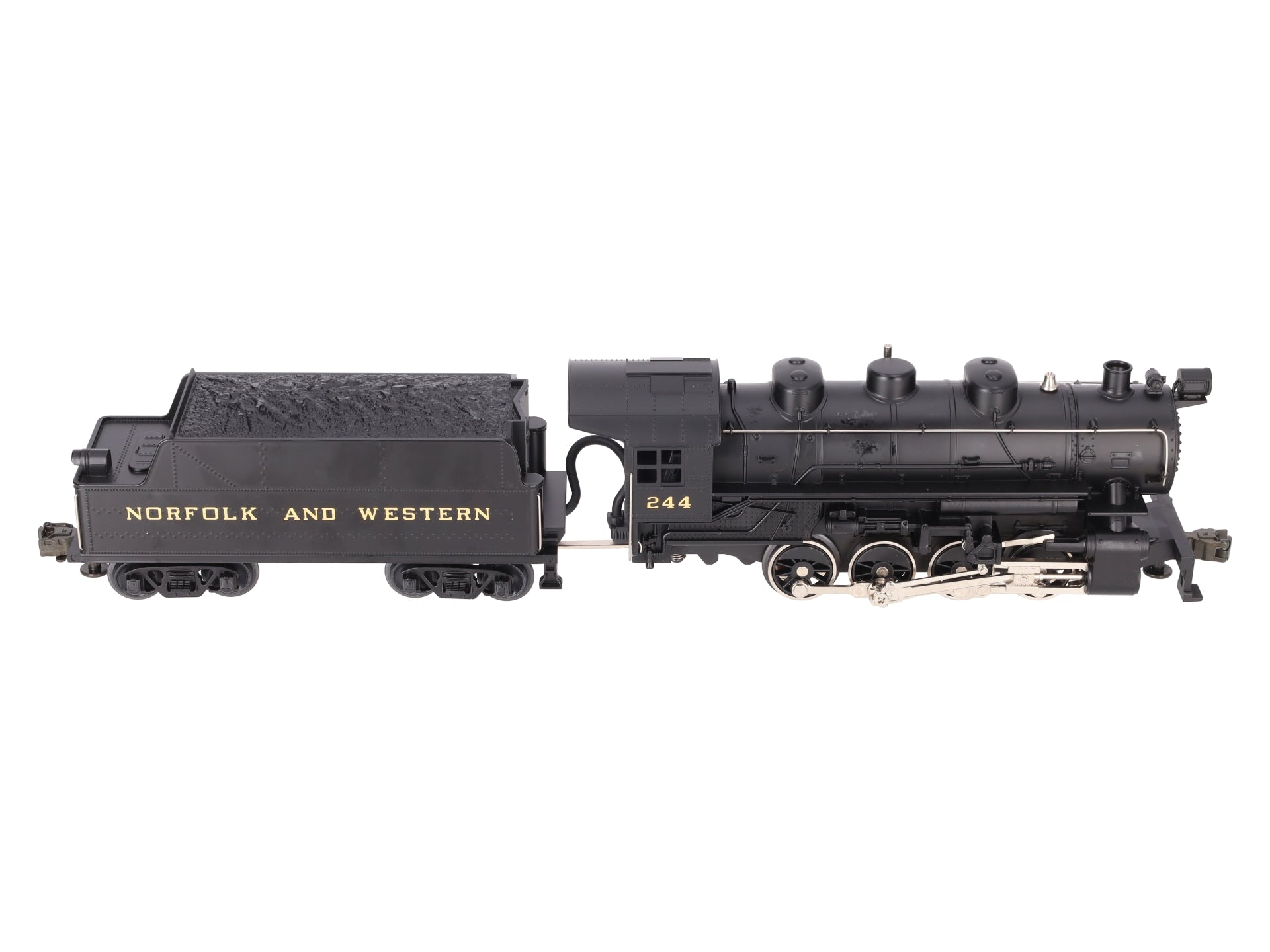 MTH 30-1111 O Gauge N&W 0-8-0 Die-cast Steam Switcher #244 EX/Box