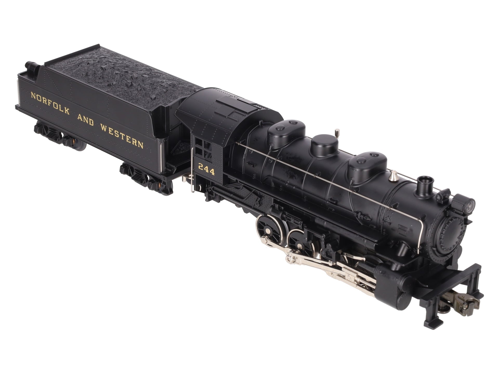 MTH 30-1111 O Gauge N&W 0-8-0 Die-cast Steam Switcher #244 EX/Box