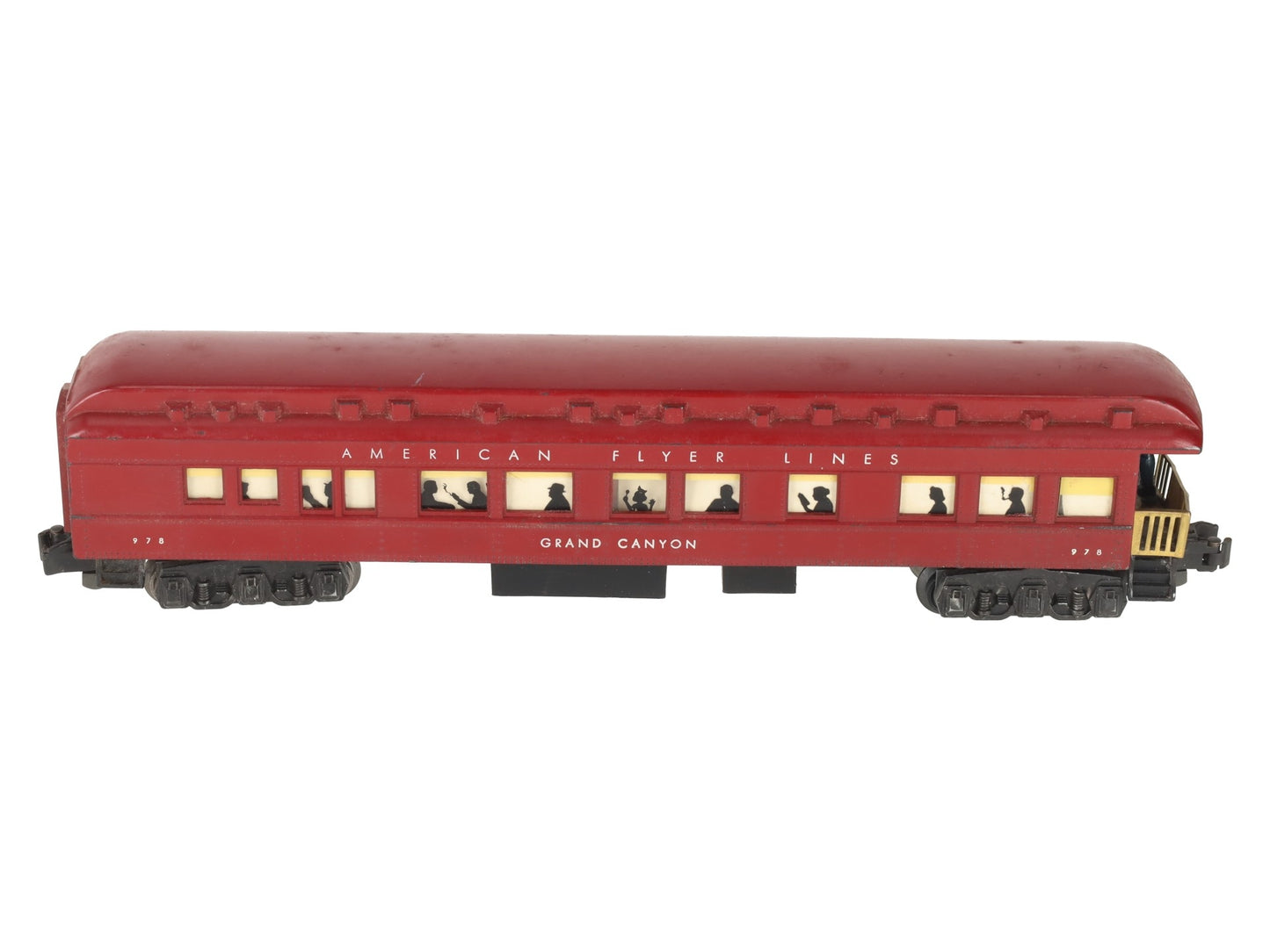American Flyer 978 Vintage S AFTL Grand Canyon Operating Observation Car EX