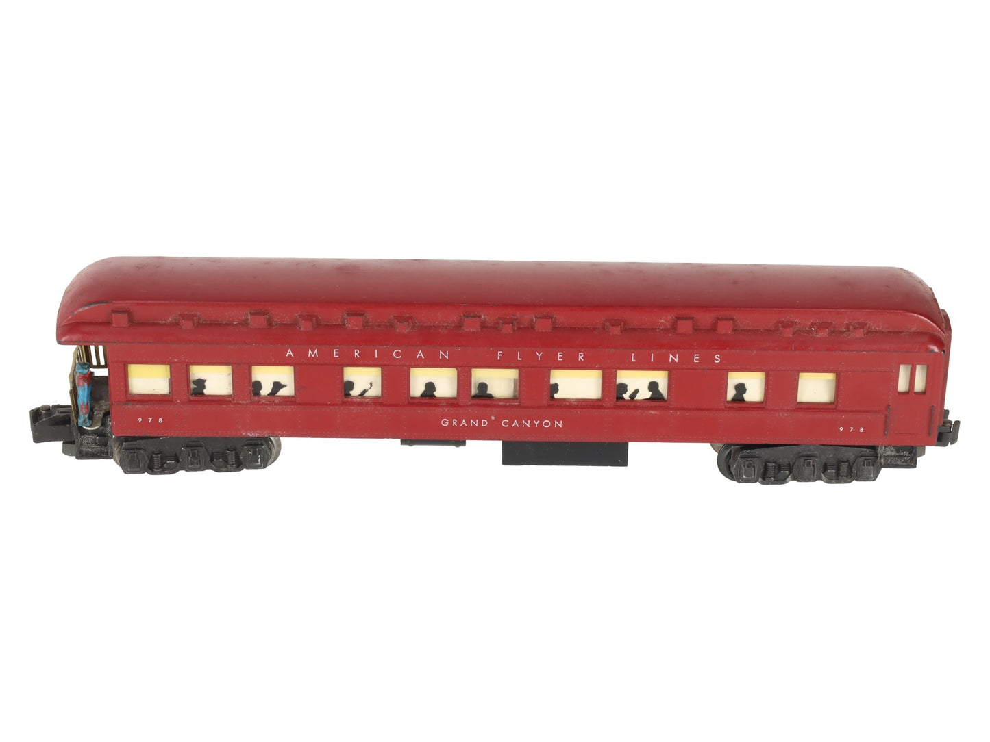 American Flyer 978 Vintage S AFTL Grand Canyon Operating Observation Car EX