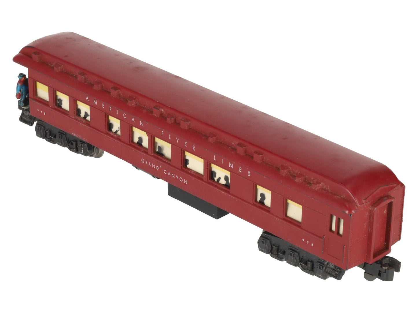 American Flyer 978 Vintage S AFTL Grand Canyon Operating Observation Car EX