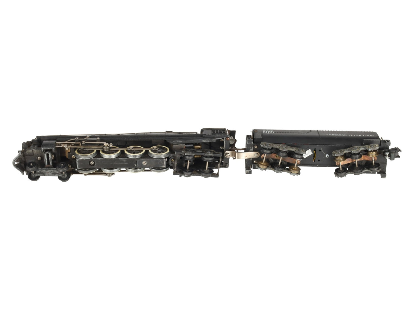 American Flyer 332 Vintage S Union Pacific 4-8-4 Steam Locomotive & Tender VG