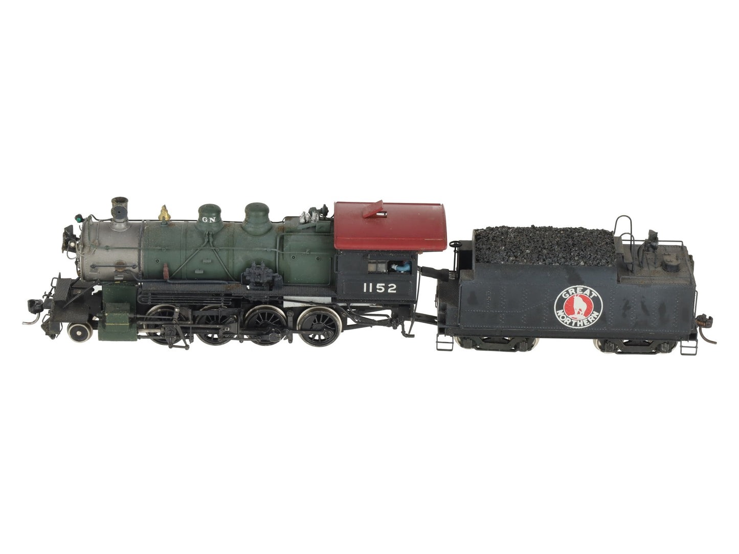 Tenshodo Ho Brass GN 2-8-0 F8 Steam Locomotive w/ Tender #1152 DCC & Sound EX