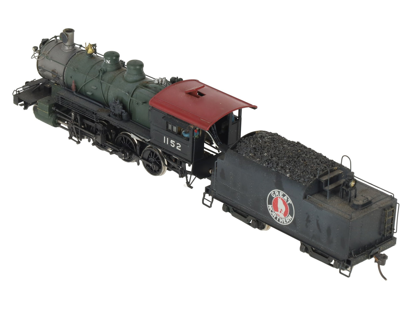 Tenshodo Ho Brass GN 2-8-0 F8 Steam Locomotive w/ Tender #1152 DCC & Sound EX