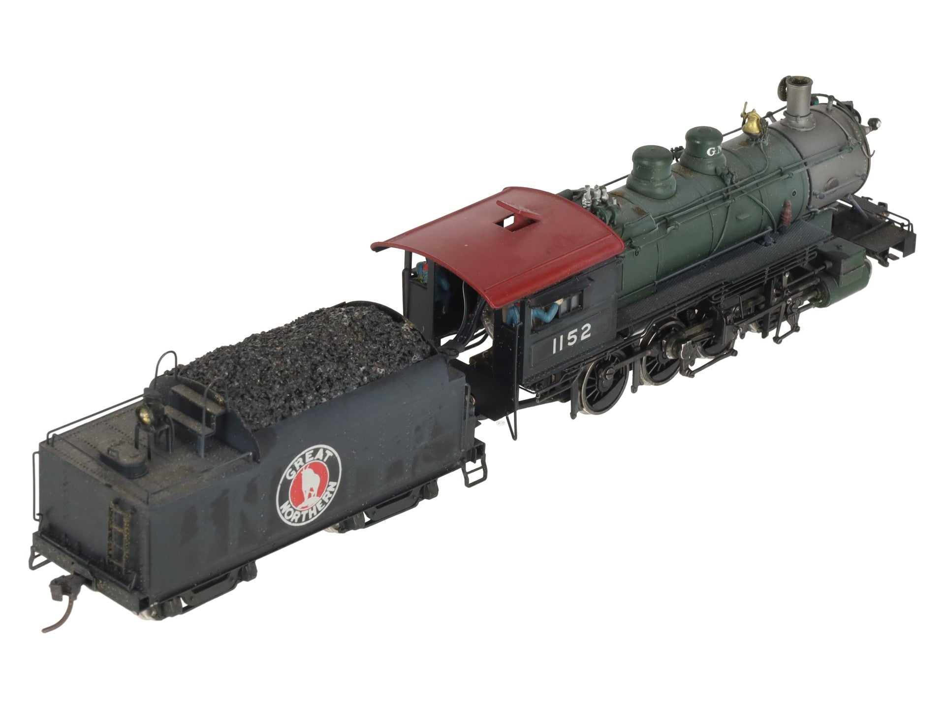 Tenshodo Ho Brass GN 2-8-0 F8 Steam Locomotive w/ Tender #1152 DCC & Sound EX