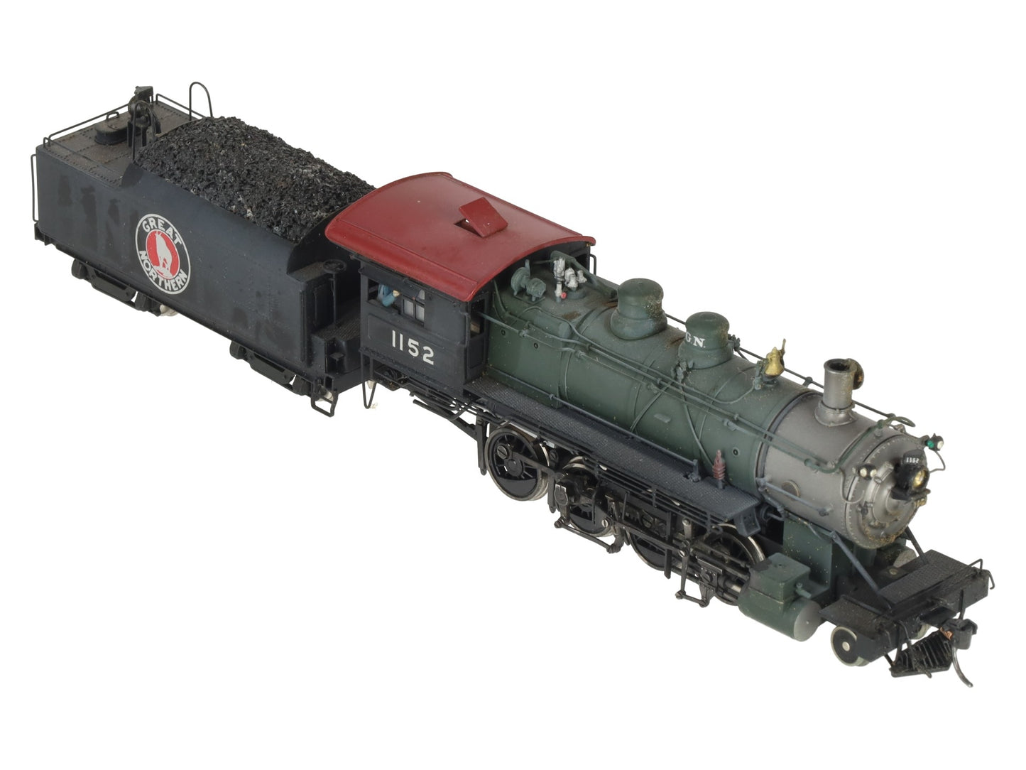 Tenshodo Ho Brass GN 2-8-0 F8 Steam Locomotive w/ Tender #1152 DCC & Sound EX