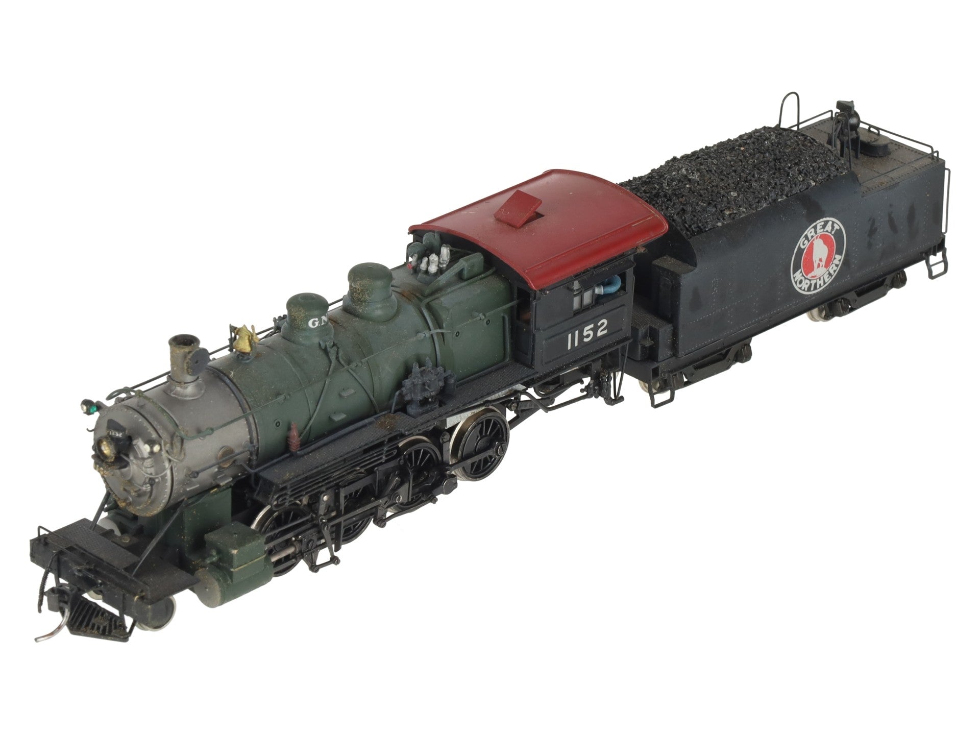 Tenshodo Ho Brass GN 2-8-0 F8 Steam Locomotive w/ Tender #1152 DCC & Sound EX