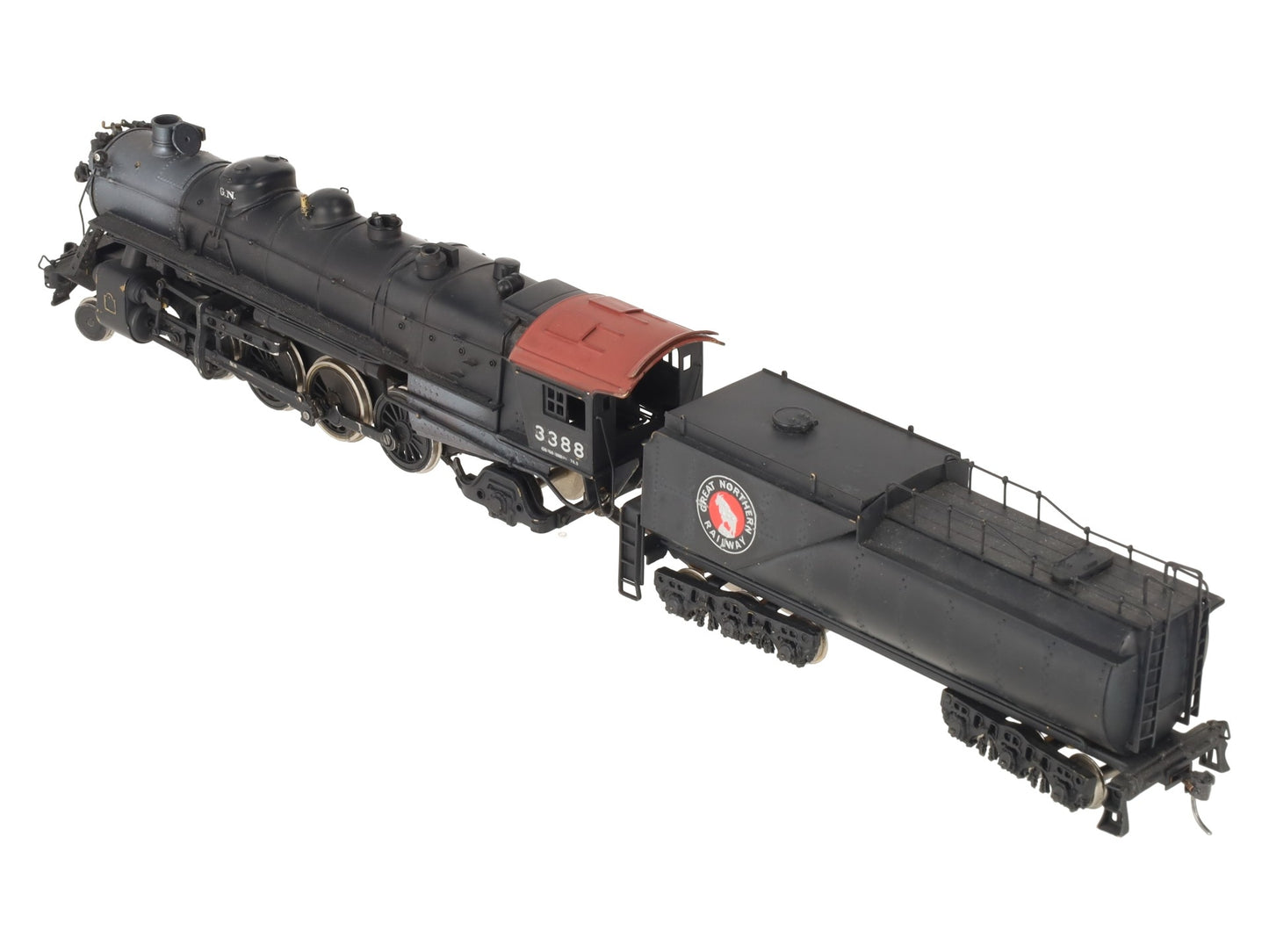 Tenshodo 3388 HO Brass GN 2-8-0 Steam Locomotive w/ Tender #3388 DCC & Sound EX