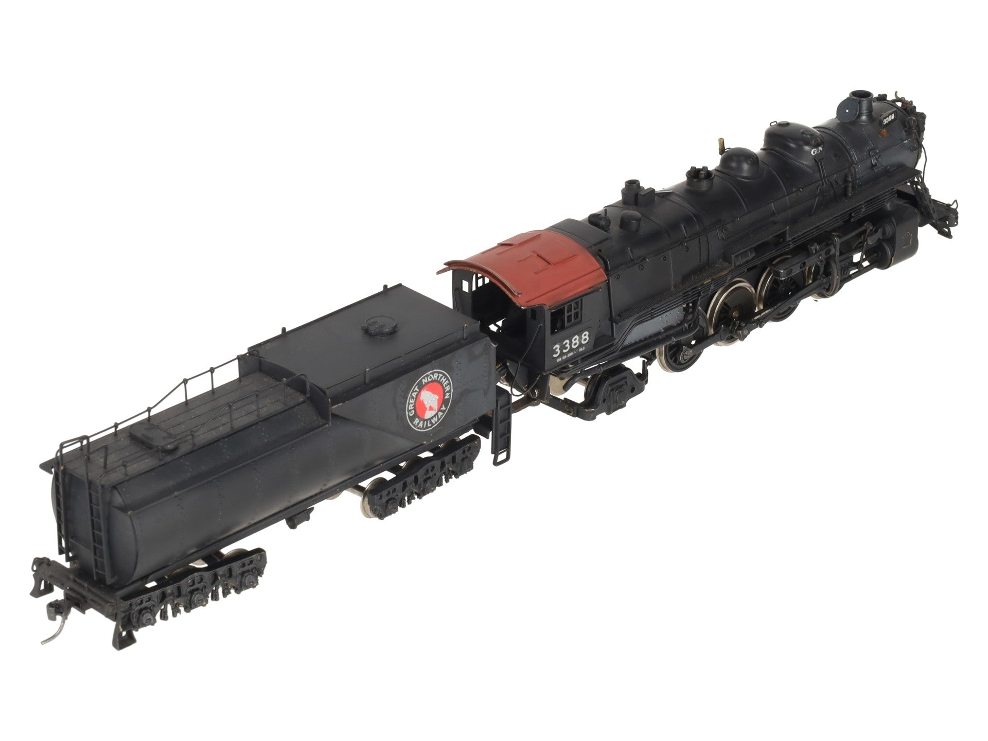 Tenshodo 3388 HO Brass GN 2-8-0 Steam Locomotive w/ Tender #3388 DCC & Sound EX