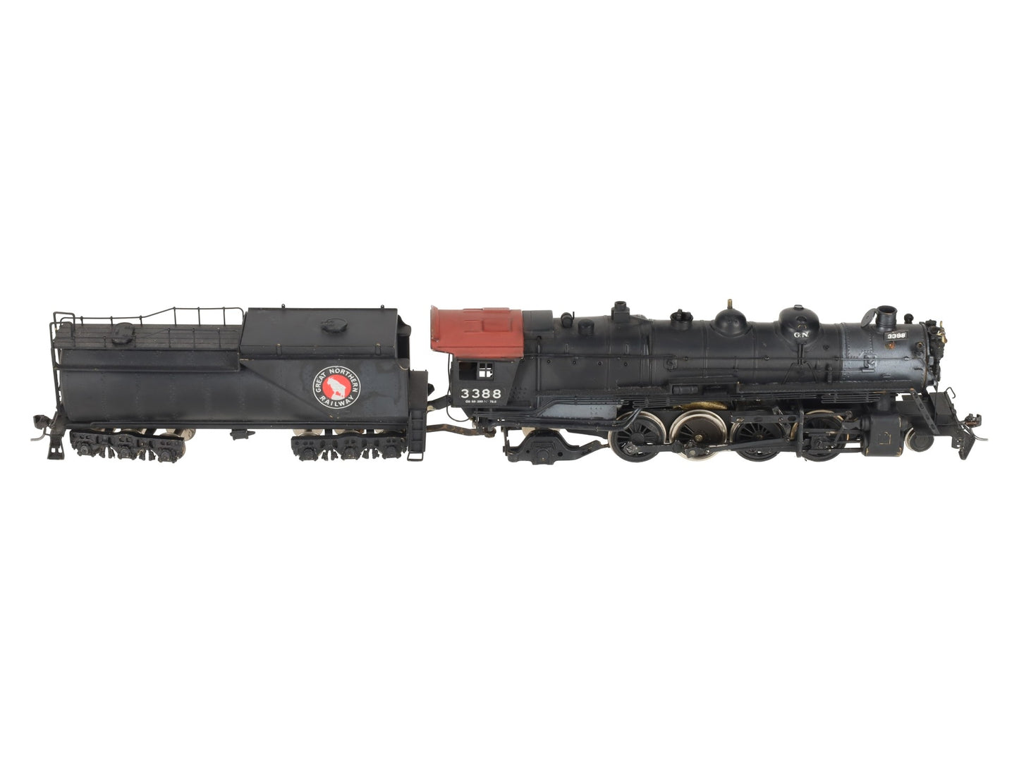 Tenshodo 3388 HO Brass GN 2-8-0 Steam Locomotive w/ Tender #3388 DCC & Sound EX
