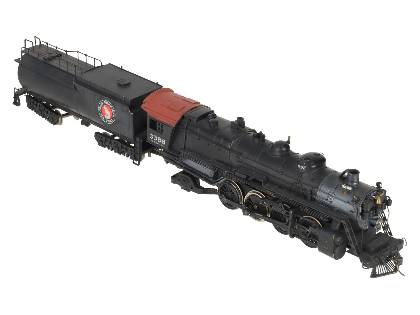 Tenshodo 3388 HO Brass GN 2-8-0 Steam Locomotive w/ Tender #3388 DCC & Sound EX